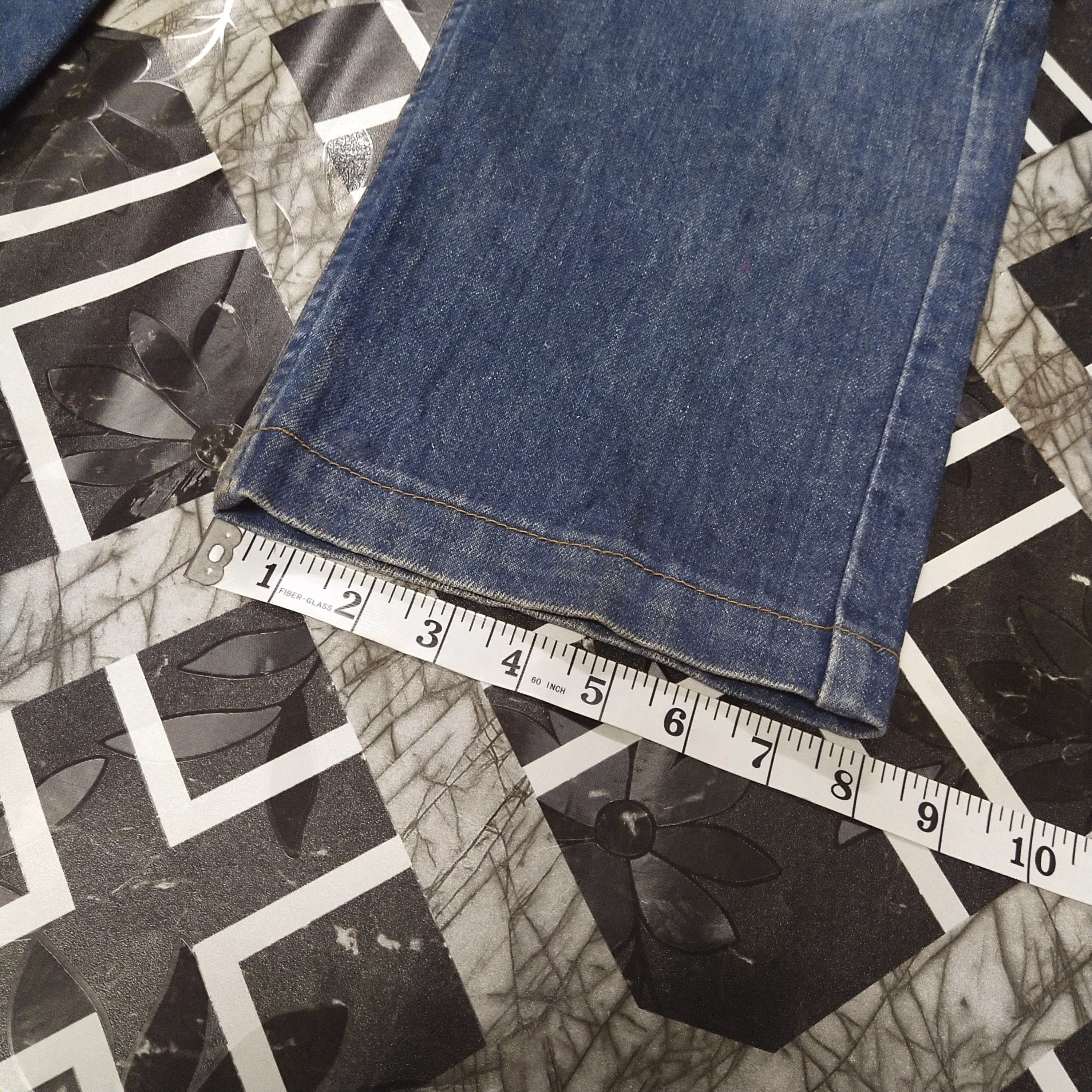 Levi's Vintage Clothing × Vintage Vintage 1960s Levis Orange Tab Talon Zipper (Button #8) Size US 35 - 13 Thumbnail