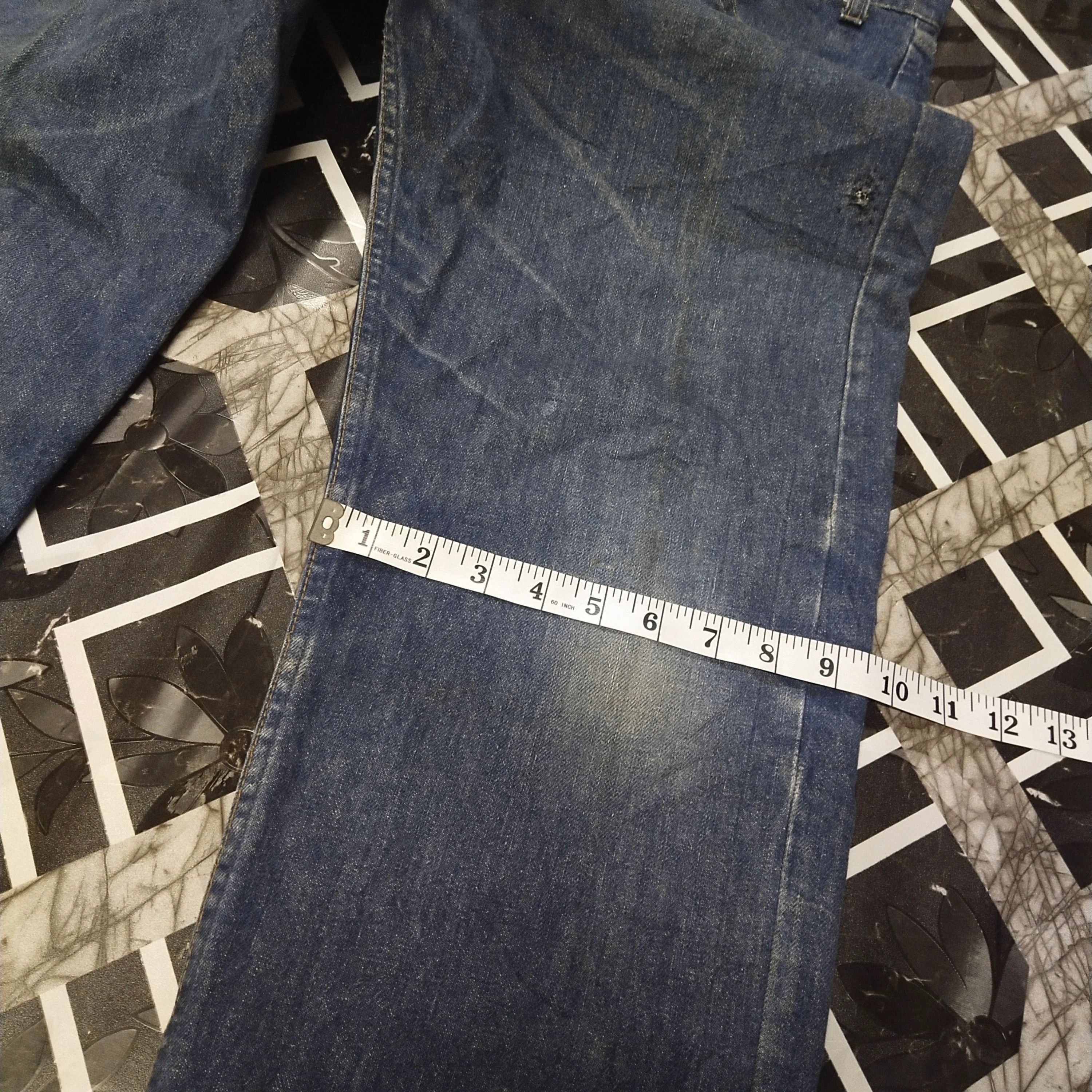 Levi's Vintage Clothing × Vintage Vintage 1960s Levis Orange Tab Talon Zipper (Button #8) Size US 35 - 12 Thumbnail
