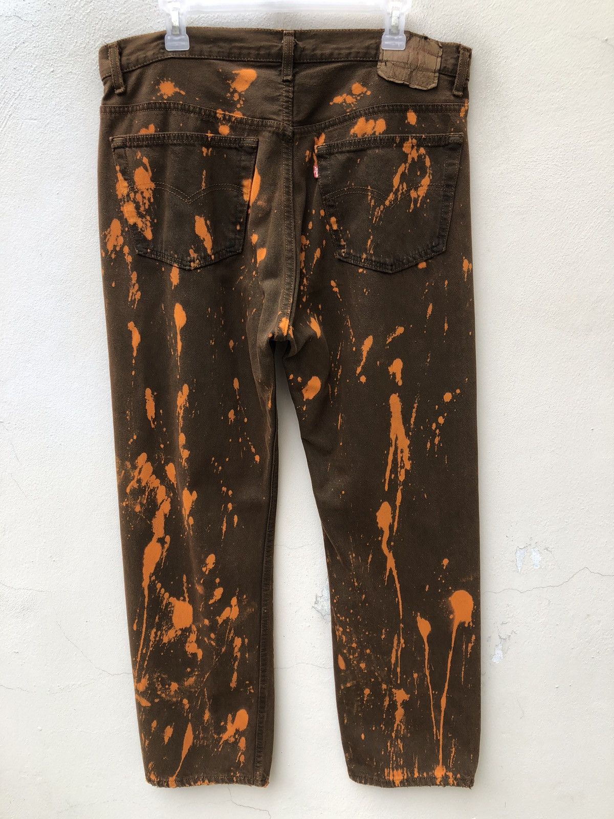 Levi's Vintage 90s Levi’s 501 Jeans Distressed Bleached Denim Size US 36 / EU 52 - 12 Thumbnail