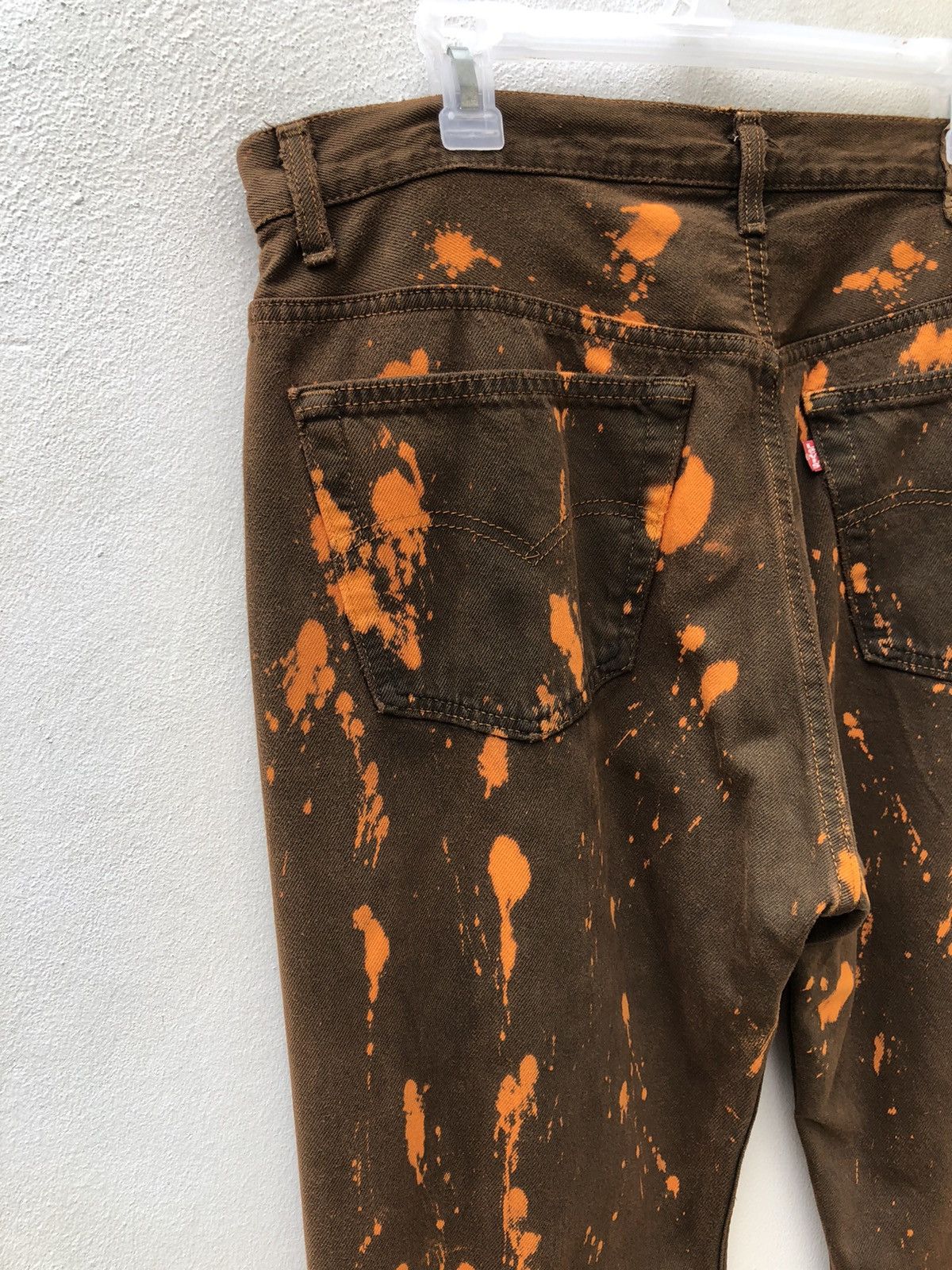 Levi's Vintage 90s Levi’s 501 Jeans Distressed Bleached Denim Size US 36 / EU 52 - 13 Thumbnail
