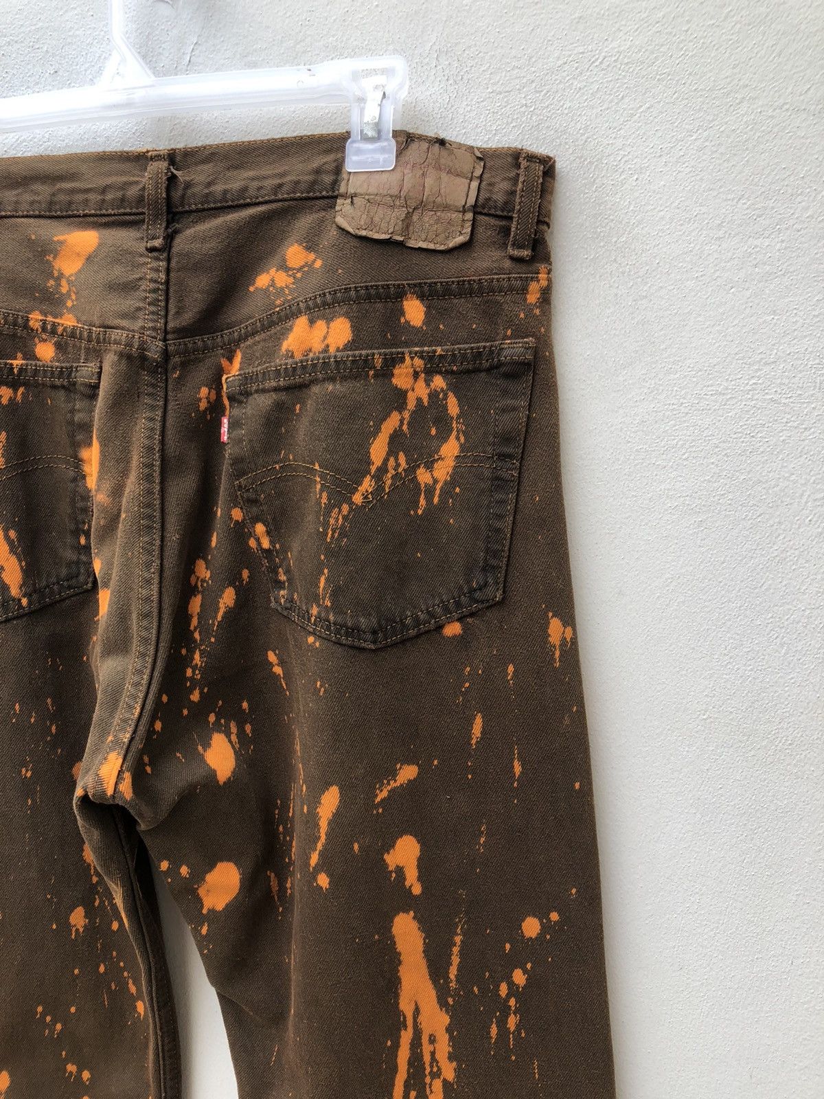Levi's Vintage 90s Levi’s 501 Jeans Distressed Bleached Denim Size US 36 / EU 52 - 16 Thumbnail