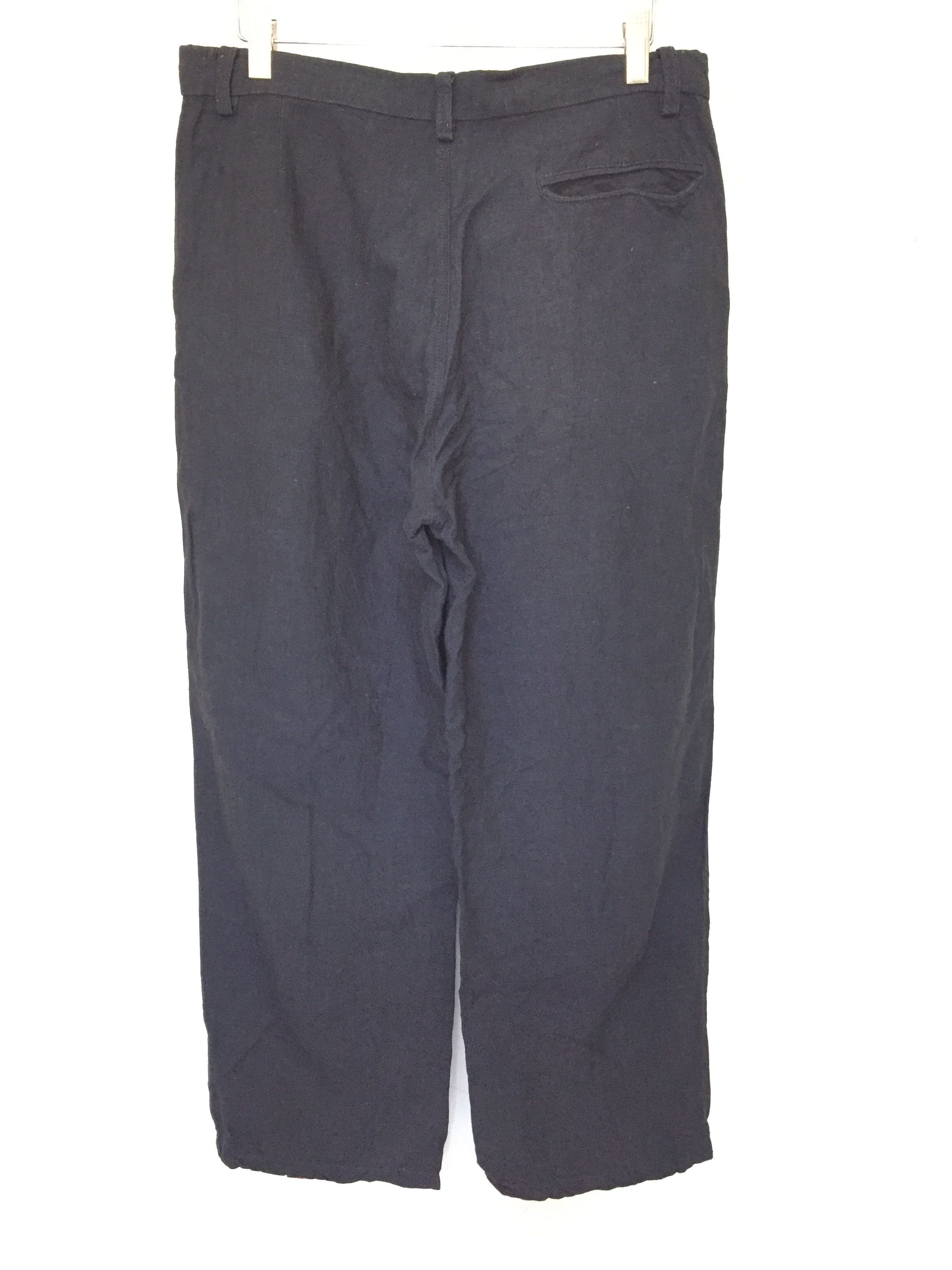 Emporio Armani 90's Armani RED line stripe linen pants Size US 30 / EU 46 - 7 Thumbnail