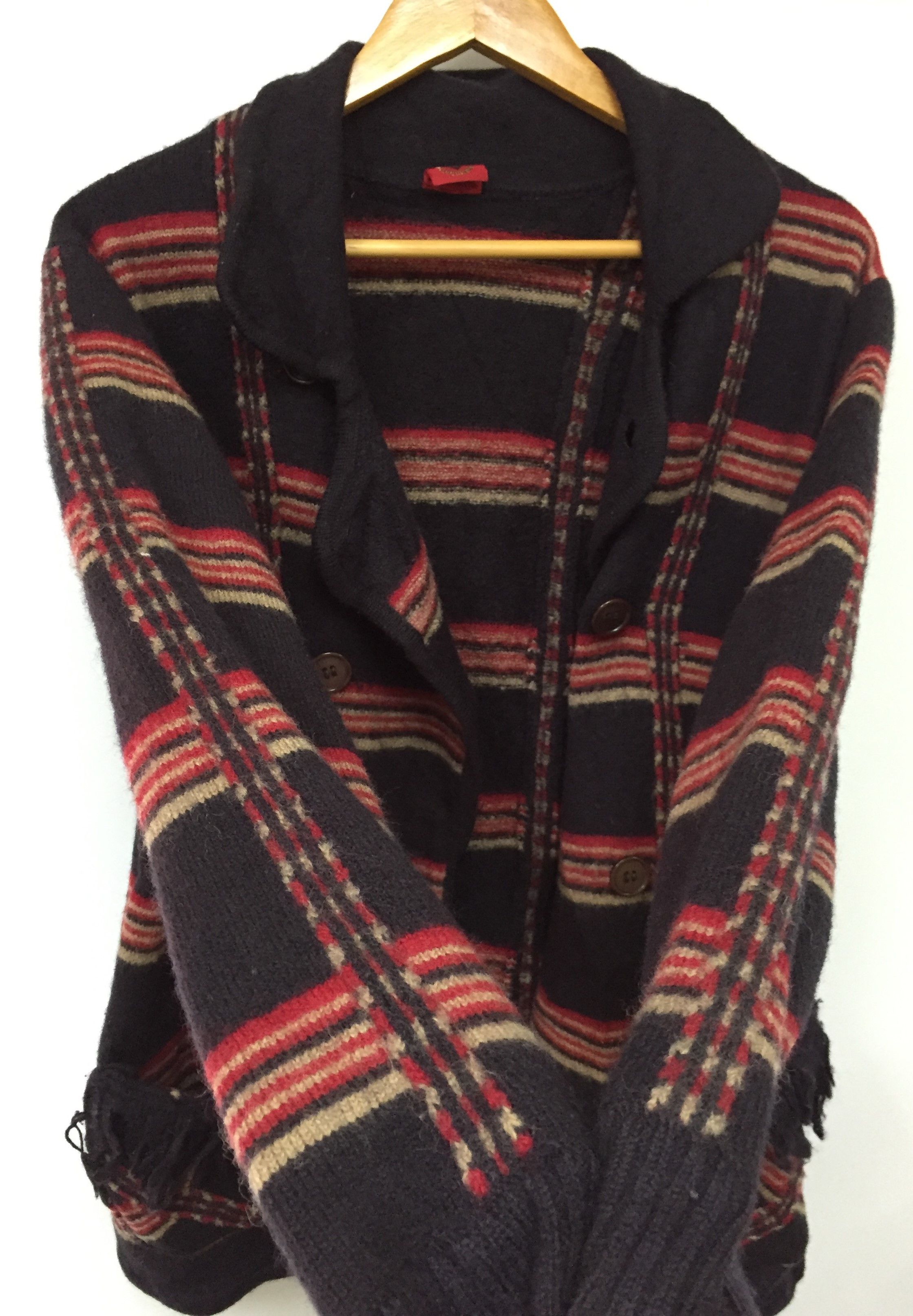 20471120 Algonquins Tartan Asymmetrical Wool sweater Size M / US 6-8 / IT 42-44 - 8 Thumbnail