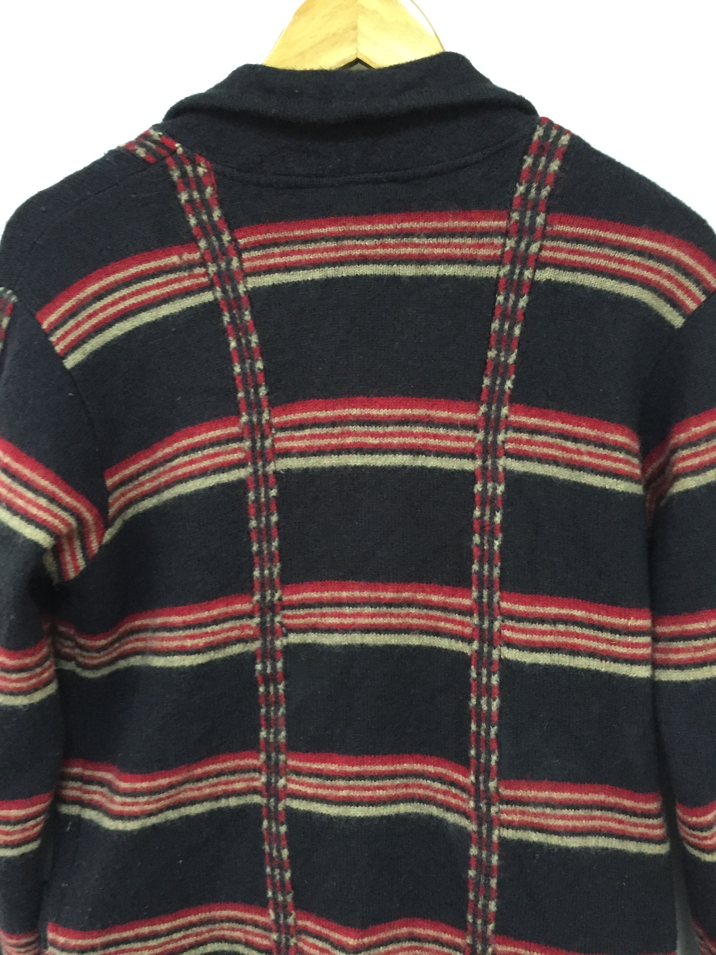 20471120 Algonquins Tartan Asymmetrical Wool sweater Size M / US 6-8 / IT 42-44 - 12 Thumbnail
