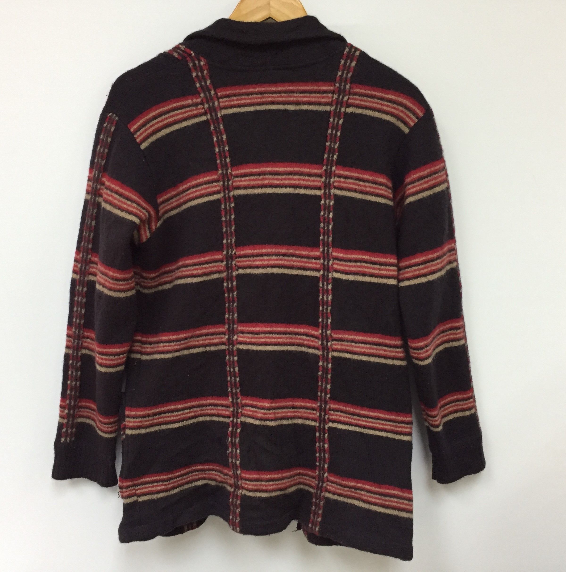 20471120 Algonquins Tartan Asymmetrical Wool sweater Size M / US 6-8 / IT 42-44 - 11 Thumbnail