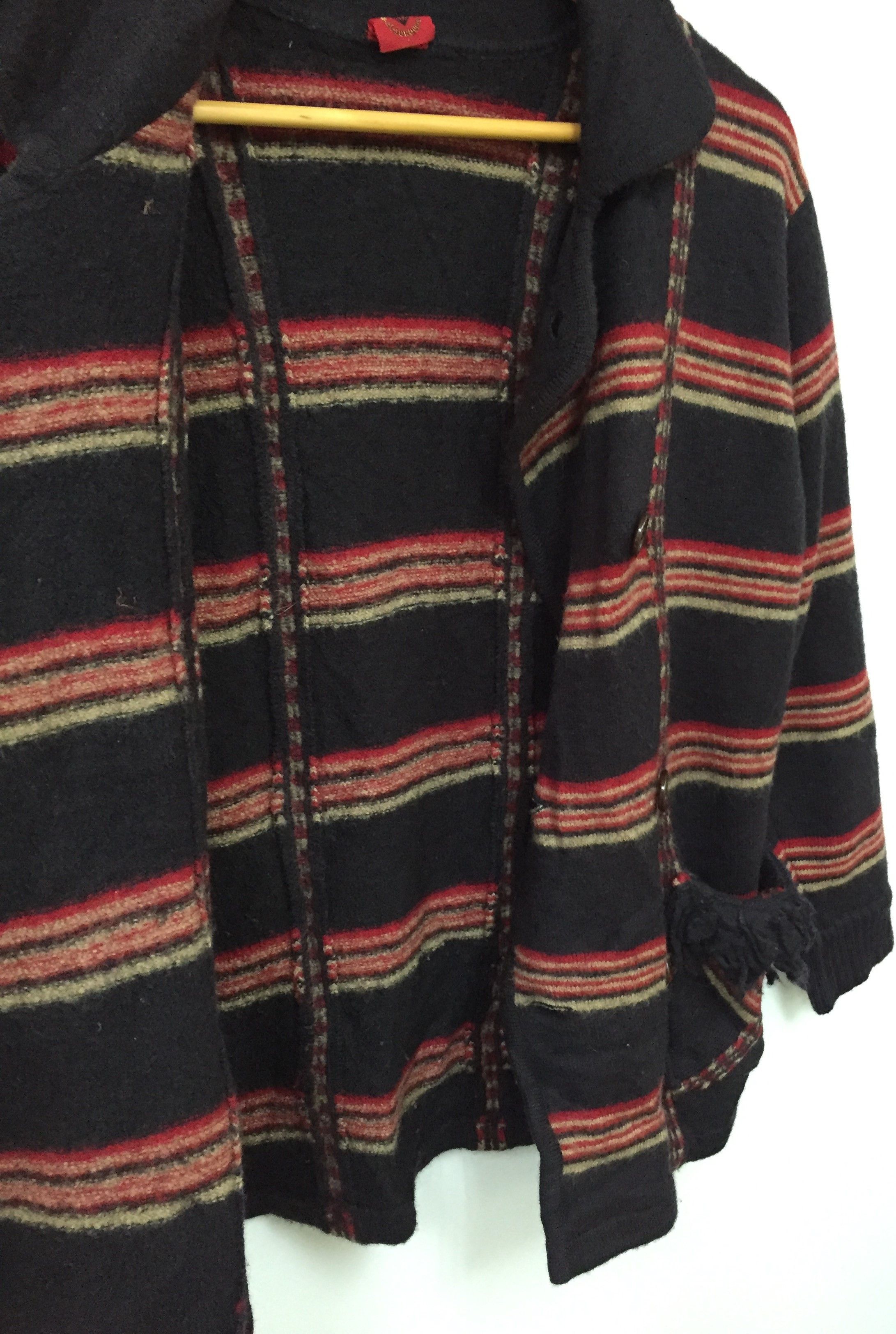20471120 Algonquins Tartan Asymmetrical Wool sweater Size M / US 6-8 / IT 42-44 - 10 Thumbnail