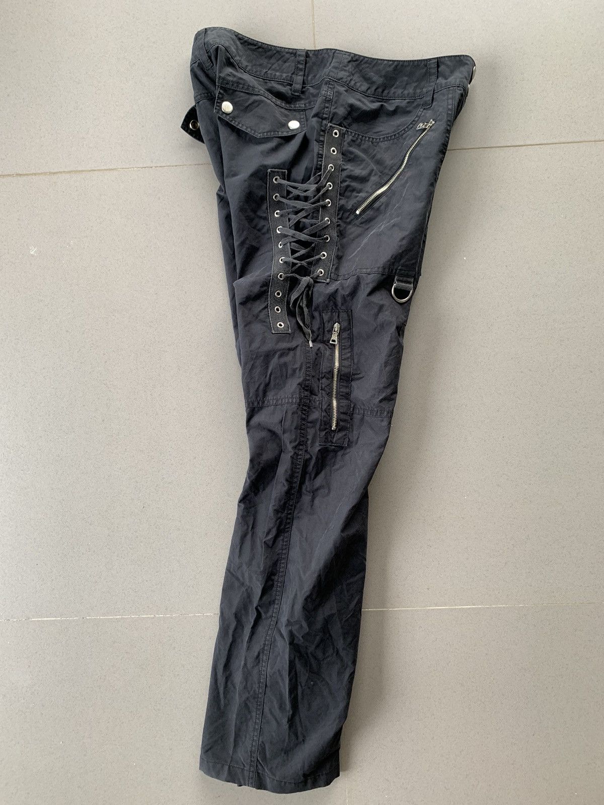 If Six Was Nine CHROMOSOME IN Pants Techwear Zipper Punk Size US 29 - 3 Thumbnail