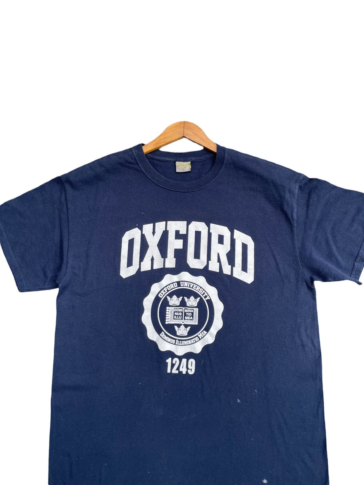 Vintage 🔥STEALS🔥Vintage Oxford University Tshirt Size US L / EU 52-54 / 3 - 5 Thumbnail