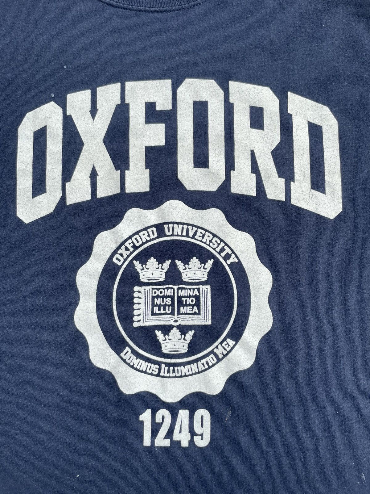Vintage 🔥STEALS🔥Vintage Oxford University Tshirt Size US L / EU 52-54 / 3 - 9 Thumbnail