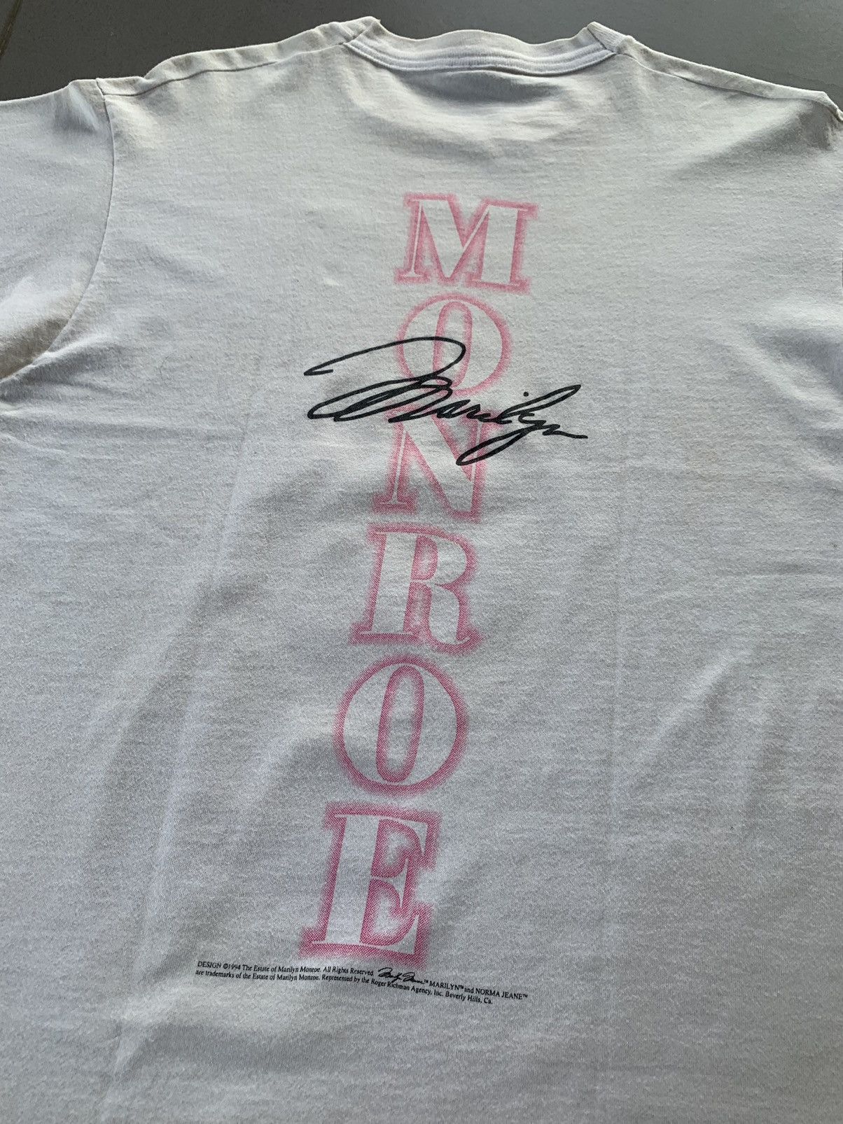 Band Tees Vintage 90s Marilyn Monroe T-Shirt Size US L / EU 52-54 / 3 - 4 Thumbnail