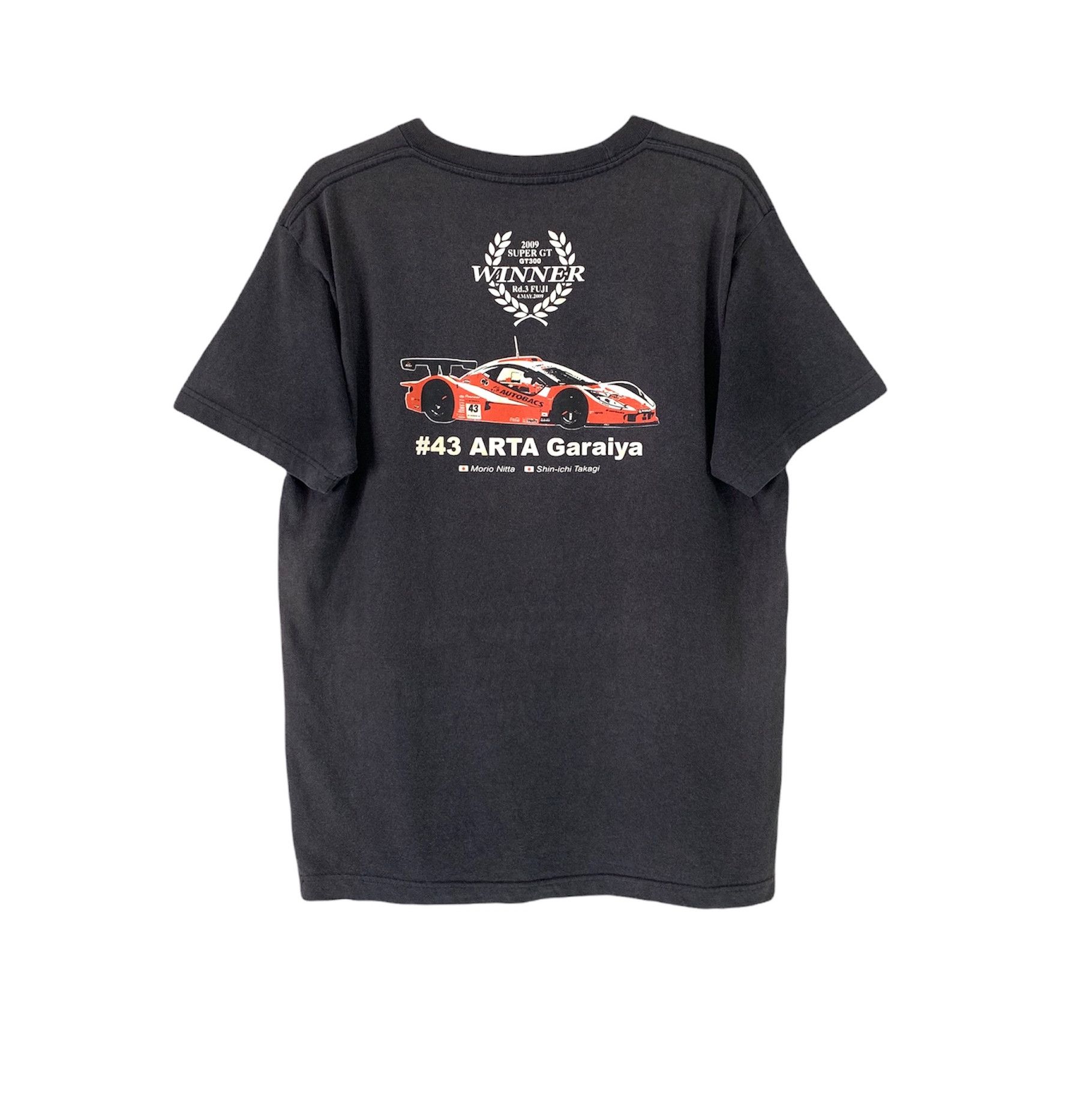 Japanese Brand × Vintage Autobacs racing team aguri ARTA Garaiya GT300 winner tee Size US L / EU 52-54 / 3 - 1 Thumbnail