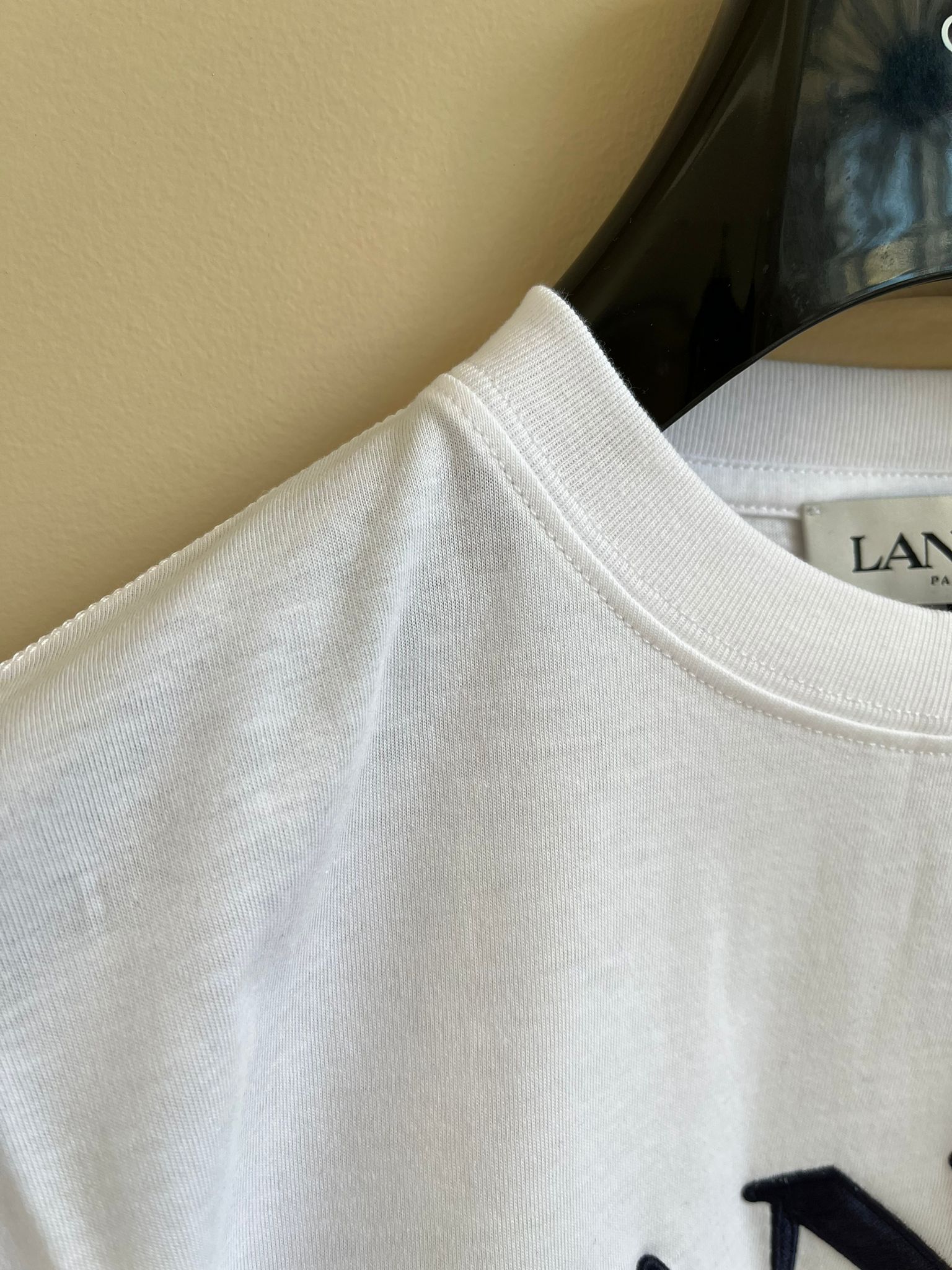 Lanvin Classic Logo Tee in White Size US M / EU 48-50 / 2 - 8 Thumbnail