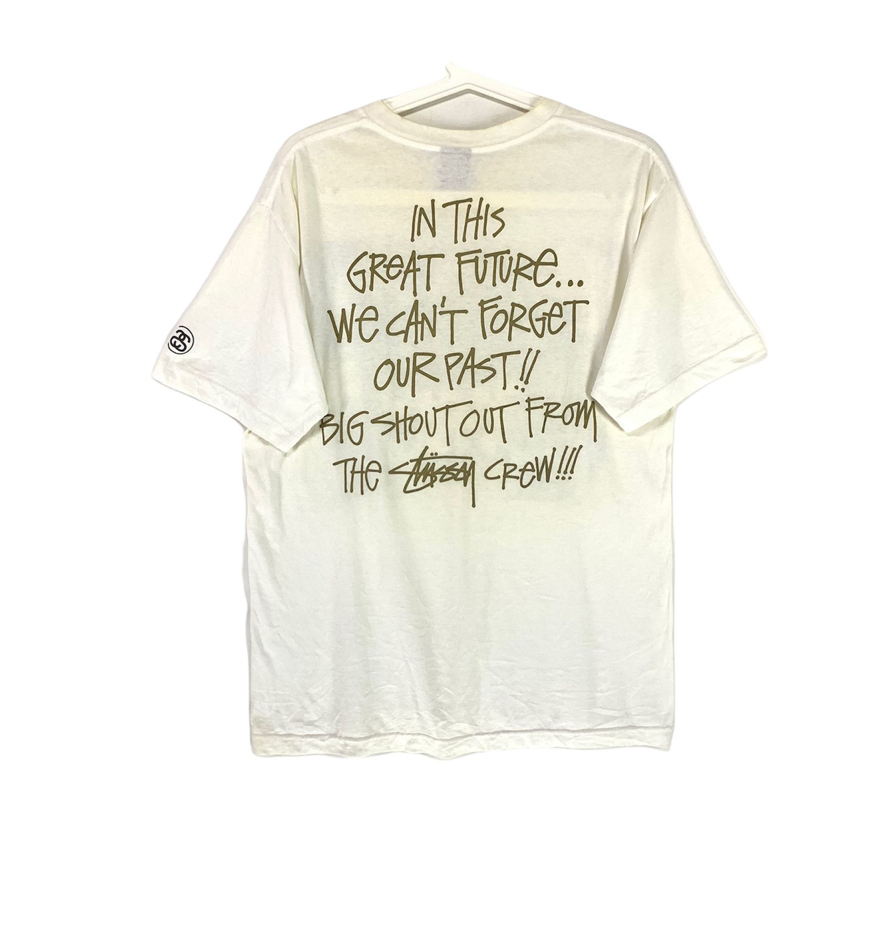 Stussy × Vintage Stussy livin photo print no woman no cry shirt Size US M / EU 48-50 / 2 - 2 Thumbnail