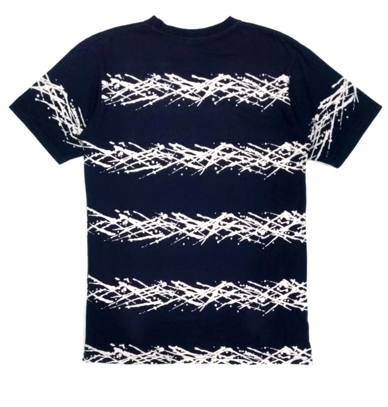 Japanese Brand RARE! BEAUMERE PAINT SPLATTER STRIPES PATTERN T-SHIRT Size US M / EU 48-50 / 2 - 2 Thumbnail