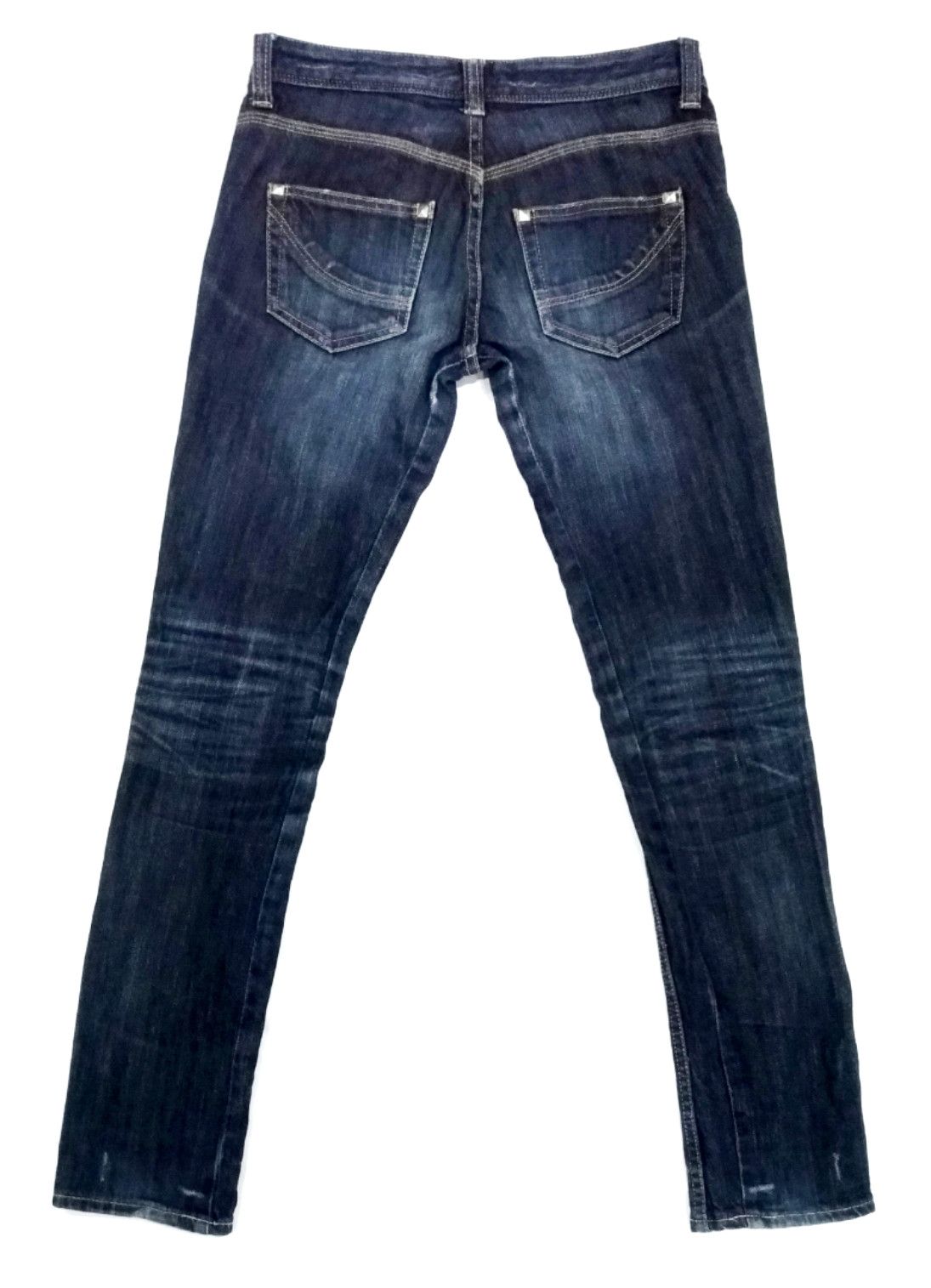 Designer × Japanese Brand × Takeo Kikuchi RARE! TKMIXPICE TAKEO KIKUCHI DISTRESSED SKINNY DENIM Size US 30 / EU 46 - 2 Thumbnail
