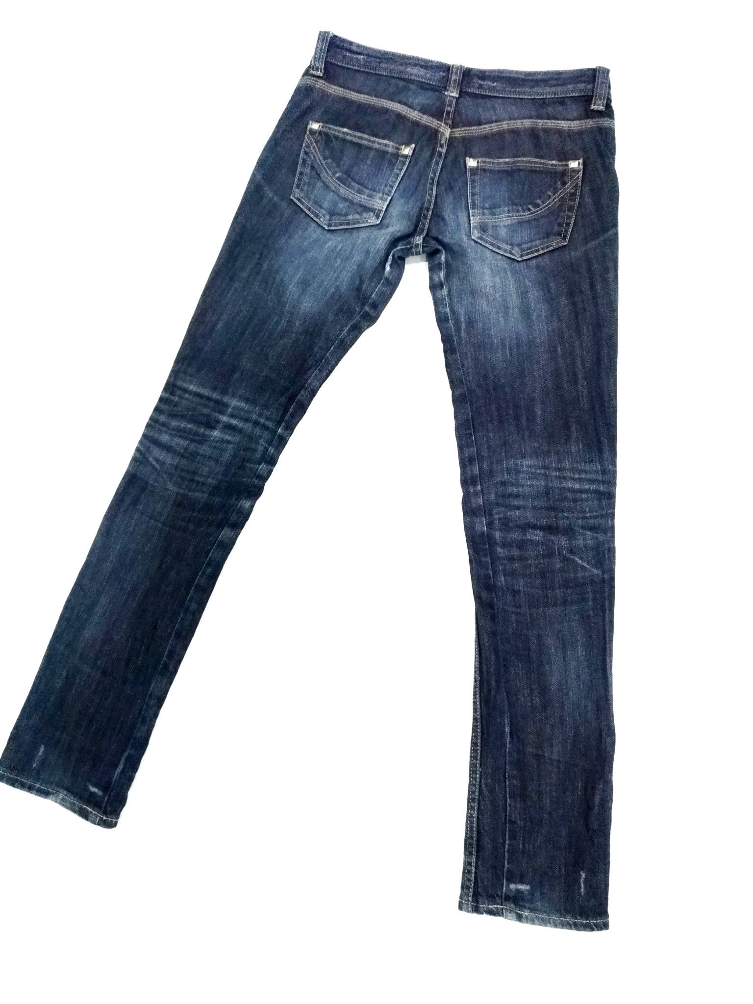 Designer × Japanese Brand × Takeo Kikuchi RARE! TKMIXPICE TAKEO KIKUCHI DISTRESSED SKINNY DENIM Size US 30 / EU 46 - 7 Thumbnail