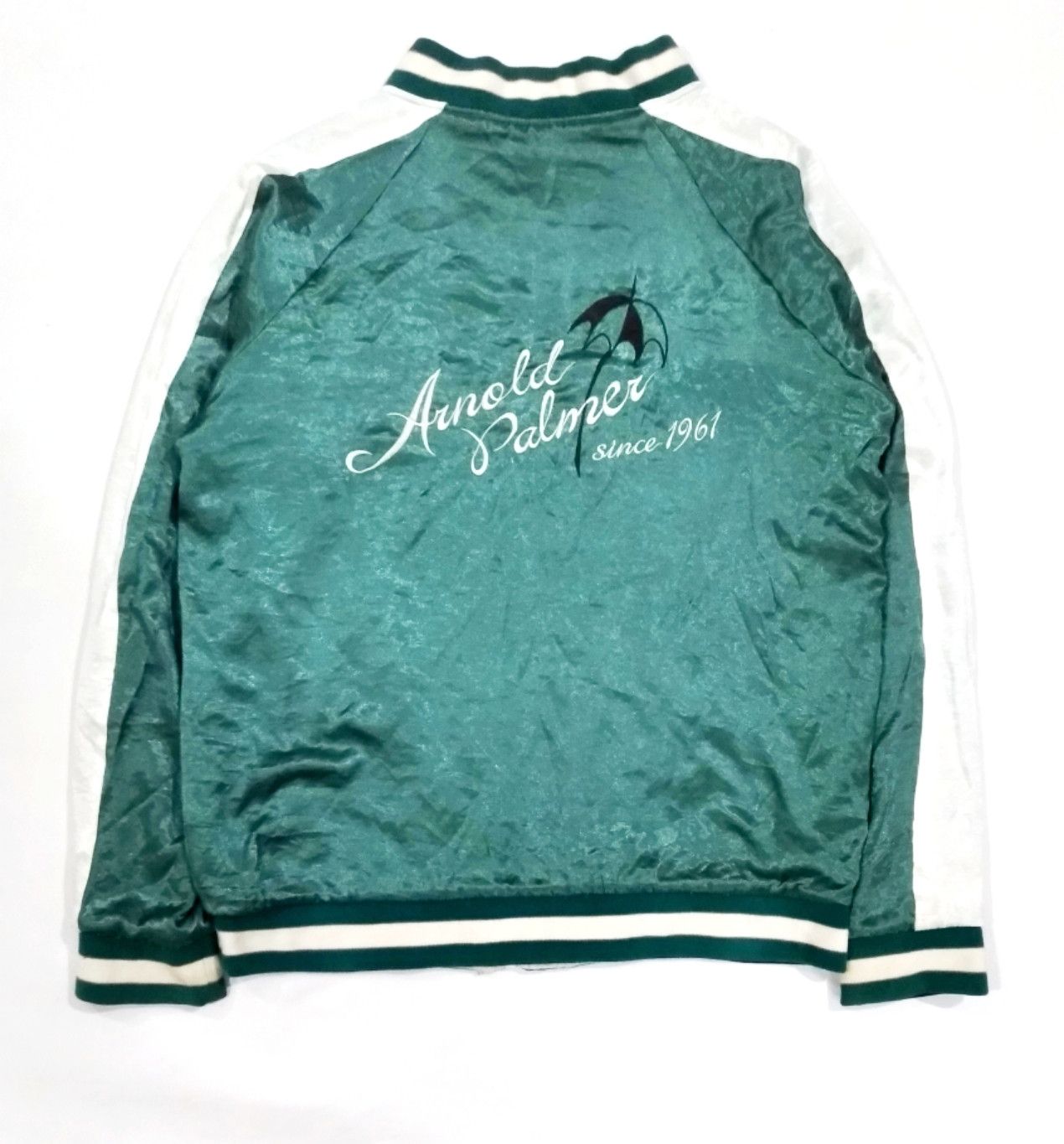 RENOWN × Vintage RARE! VTG ARNOLD PALMER REVERSIBLE SUKAJAN SOUVENIR JACKET Size US M / EU 48-50 / 2 - 1 Thumbnail