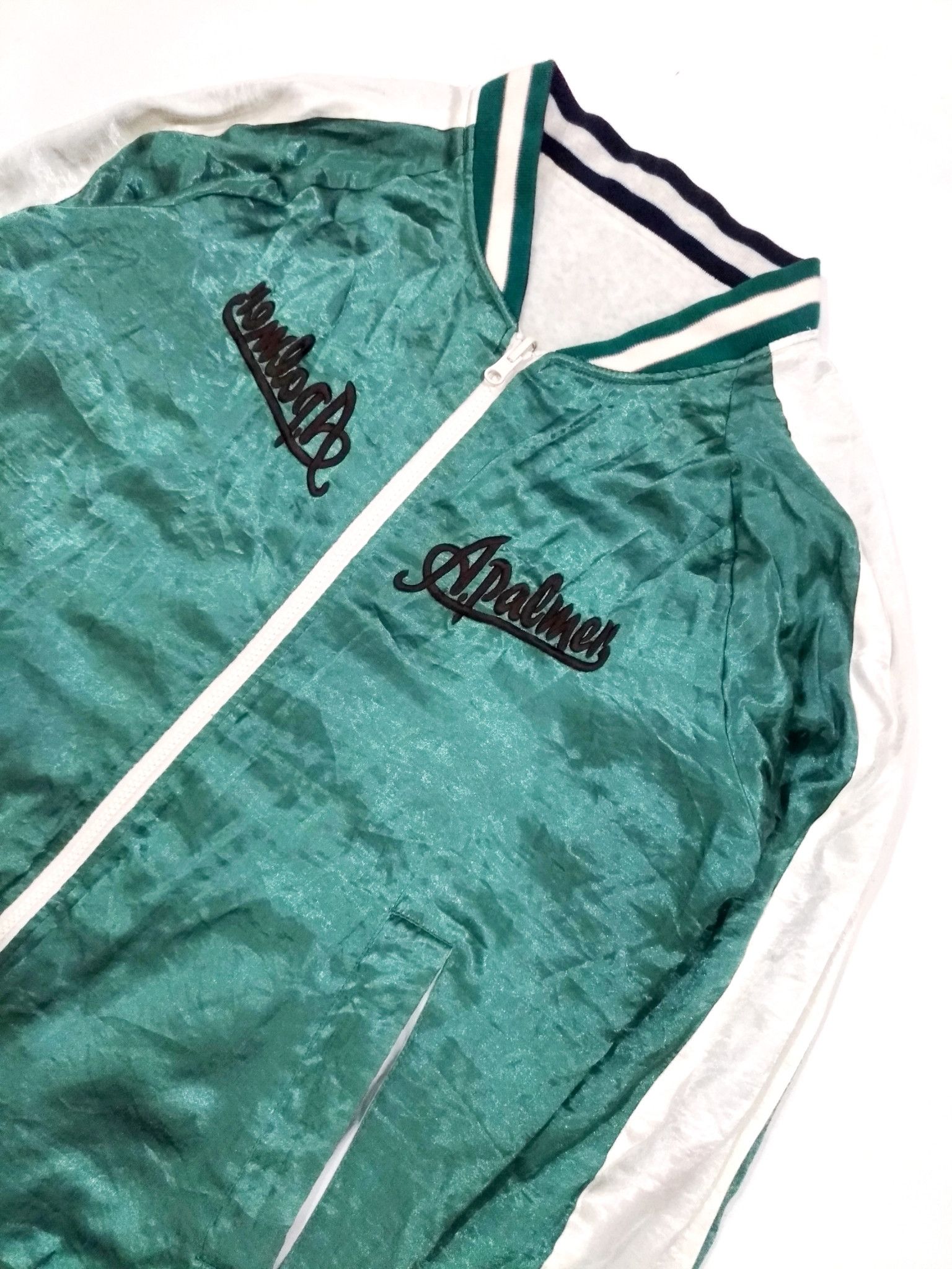 RENOWN × Vintage RARE! VTG ARNOLD PALMER REVERSIBLE SUKAJAN SOUVENIR JACKET Size US M / EU 48-50 / 2 - 8 Thumbnail
