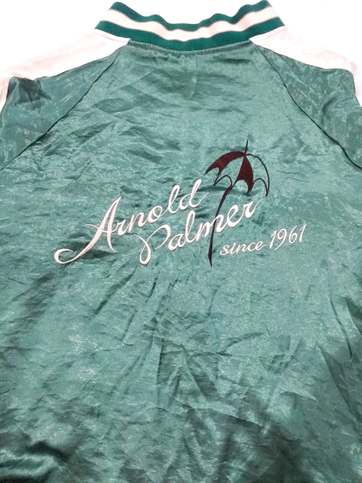 RENOWN × Vintage RARE! VTG ARNOLD PALMER REVERSIBLE SUKAJAN SOUVENIR JACKET Size US M / EU 48-50 / 2 - 10 Thumbnail