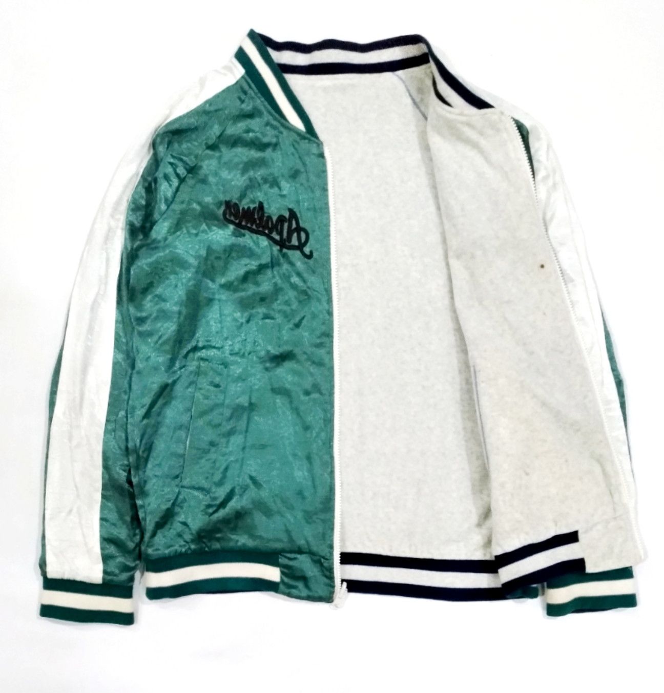 RENOWN × Vintage RARE! VTG ARNOLD PALMER REVERSIBLE SUKAJAN SOUVENIR JACKET Size US M / EU 48-50 / 2 - 3 Thumbnail