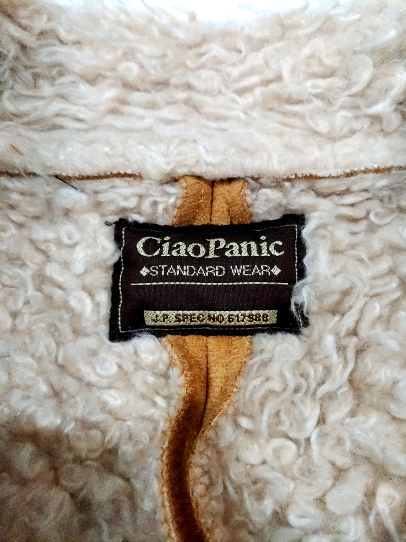 Ciaopanic × Designer × Japanese Brand RARE! CIAOPANIC BROWN TAN SHEARLING LONG COAT Size S / US 4 / IT 40 - 6 Thumbnail