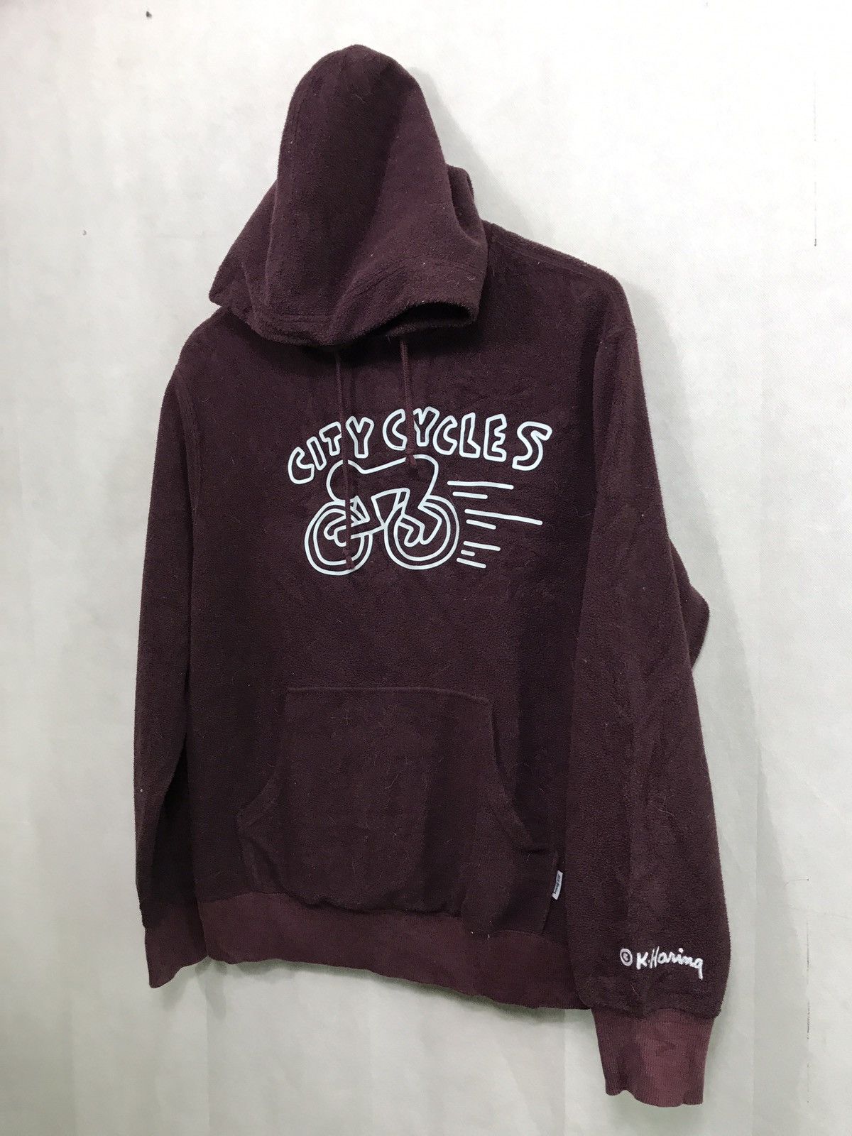 Keith Haring RARE KEITH HARING FLEECE HOODY Size US M / EU 48-50 / 2 - 3 Thumbnail