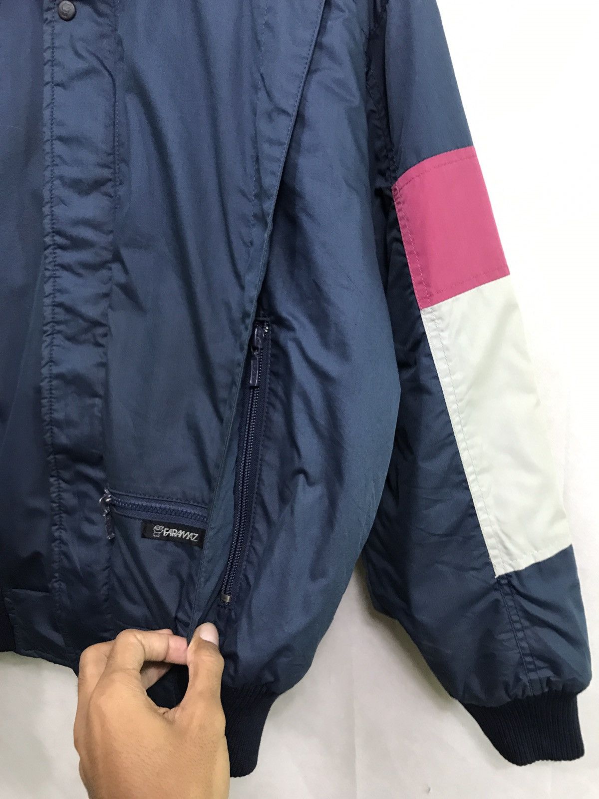 Japanese Brand FARAMAZ BOMBER NICE DESIGN JACKET MADE IN JAPAN Size US M / EU 48-50 / 2 - 6 Thumbnail