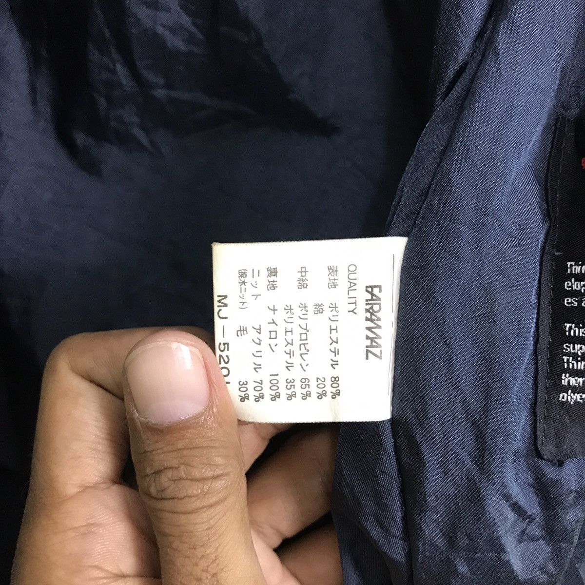 Japanese Brand FARAMAZ BOMBER NICE DESIGN JACKET MADE IN JAPAN Size US M / EU 48-50 / 2 - 13 Thumbnail