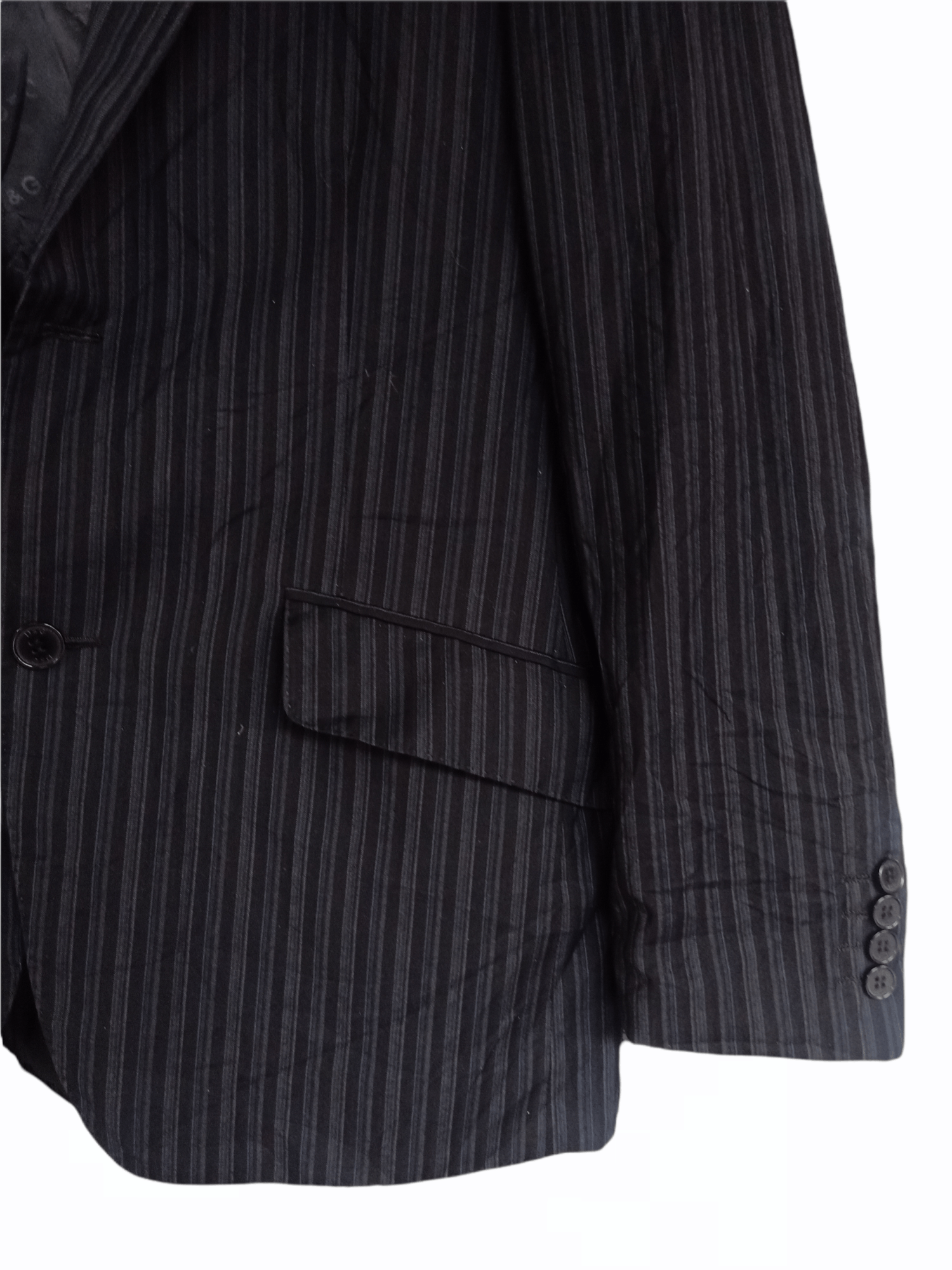 Dolce & Gabbana Dolce & Gabbana Black Wool Blazer Size US M / EU 48-50 / 2 - 4 Thumbnail