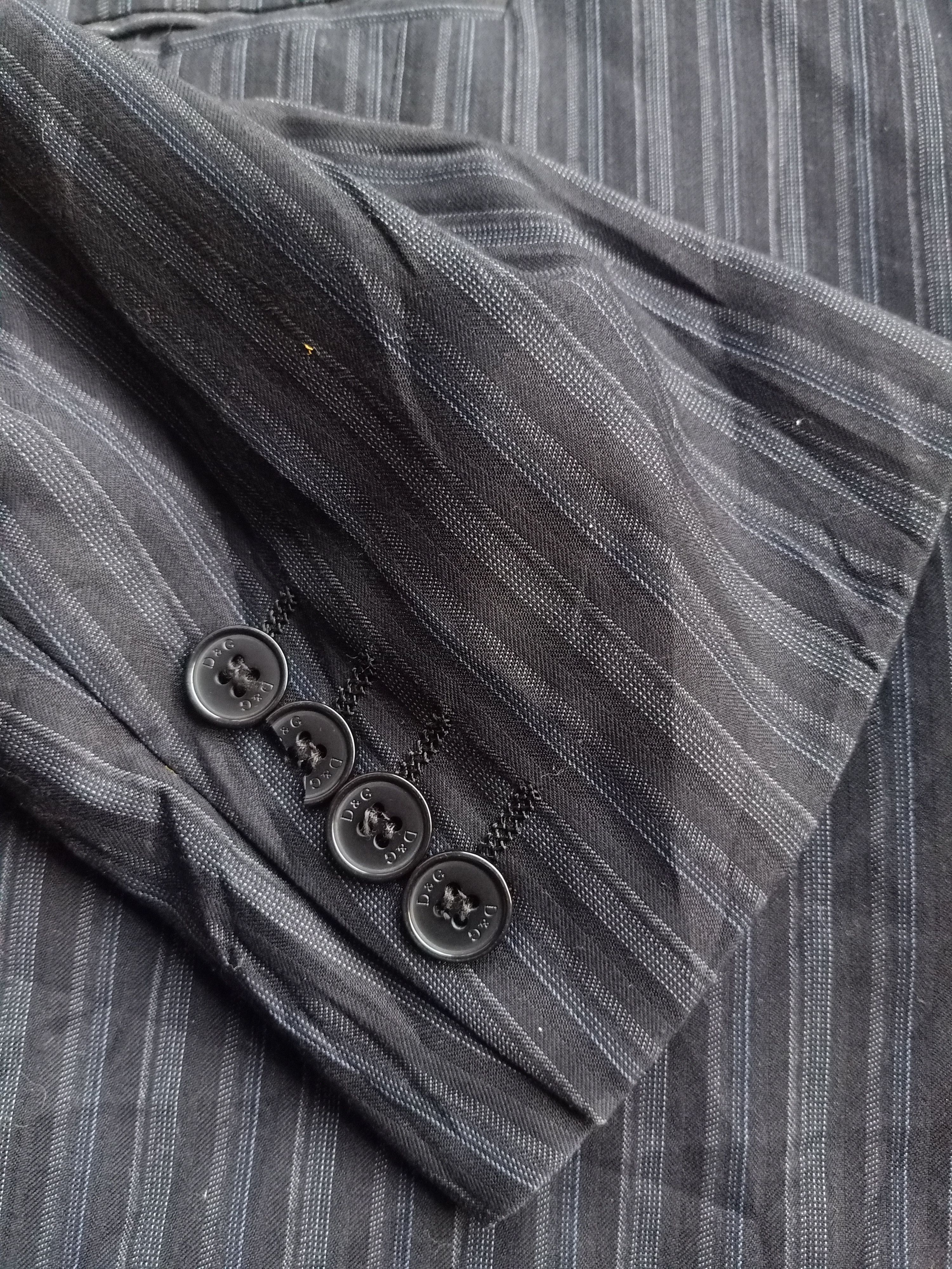Dolce & Gabbana Dolce & Gabbana Black Wool Blazer Size US M / EU 48-50 / 2 - 9 Thumbnail