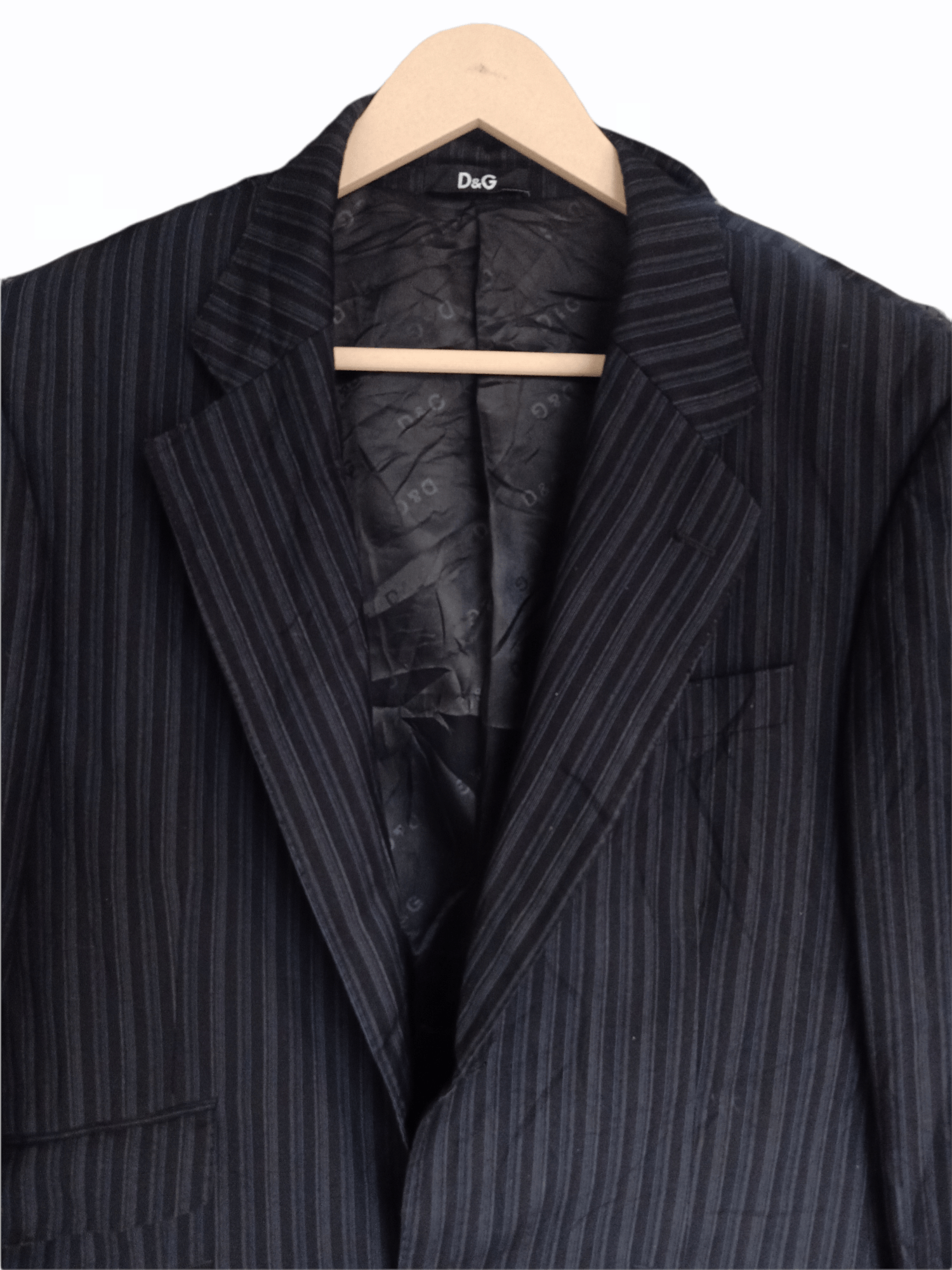 Dolce & Gabbana Dolce & Gabbana Black Wool Blazer Size US M / EU 48-50 / 2 - 3 Thumbnail