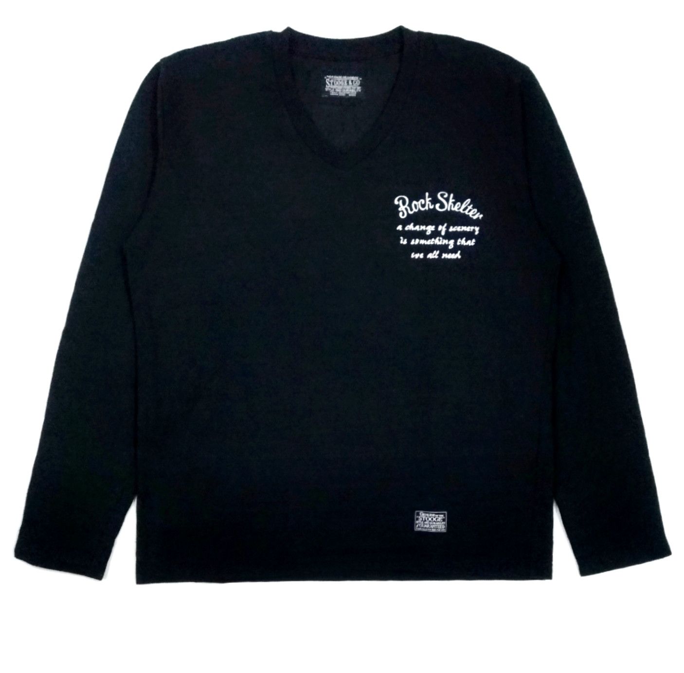 Japanese Brand RARE! STOOGE & CO ROCKABILLY "ROCK SKELTER" TEE Size US L / EU 52-54 / 3 - 2 Thumbnail
