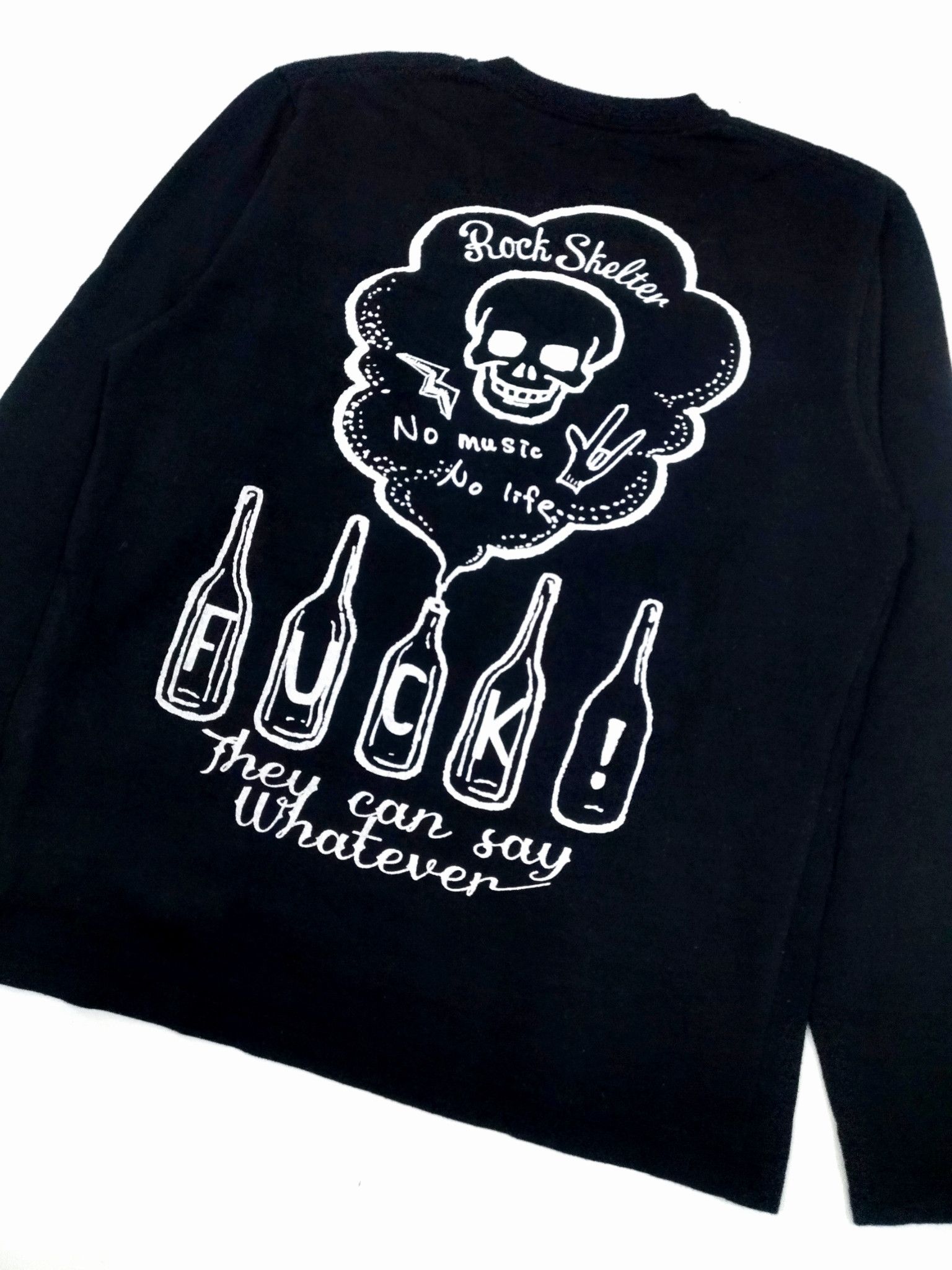 Japanese Brand RARE! STOOGE & CO ROCKABILLY "ROCK SKELTER" TEE Size US L / EU 52-54 / 3 - 6 Thumbnail