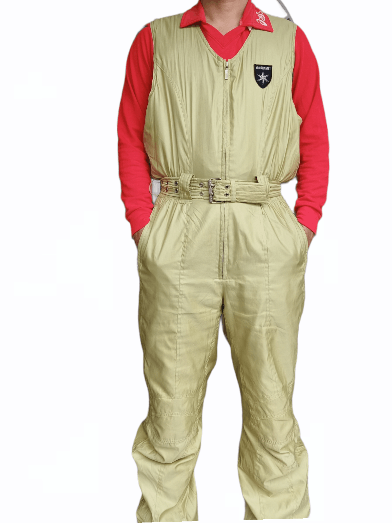 Vintage × Yamaha Vtg Yamaha Overall Parachute Ski Jacket Size US 30 / EU 46 - 2 Thumbnail