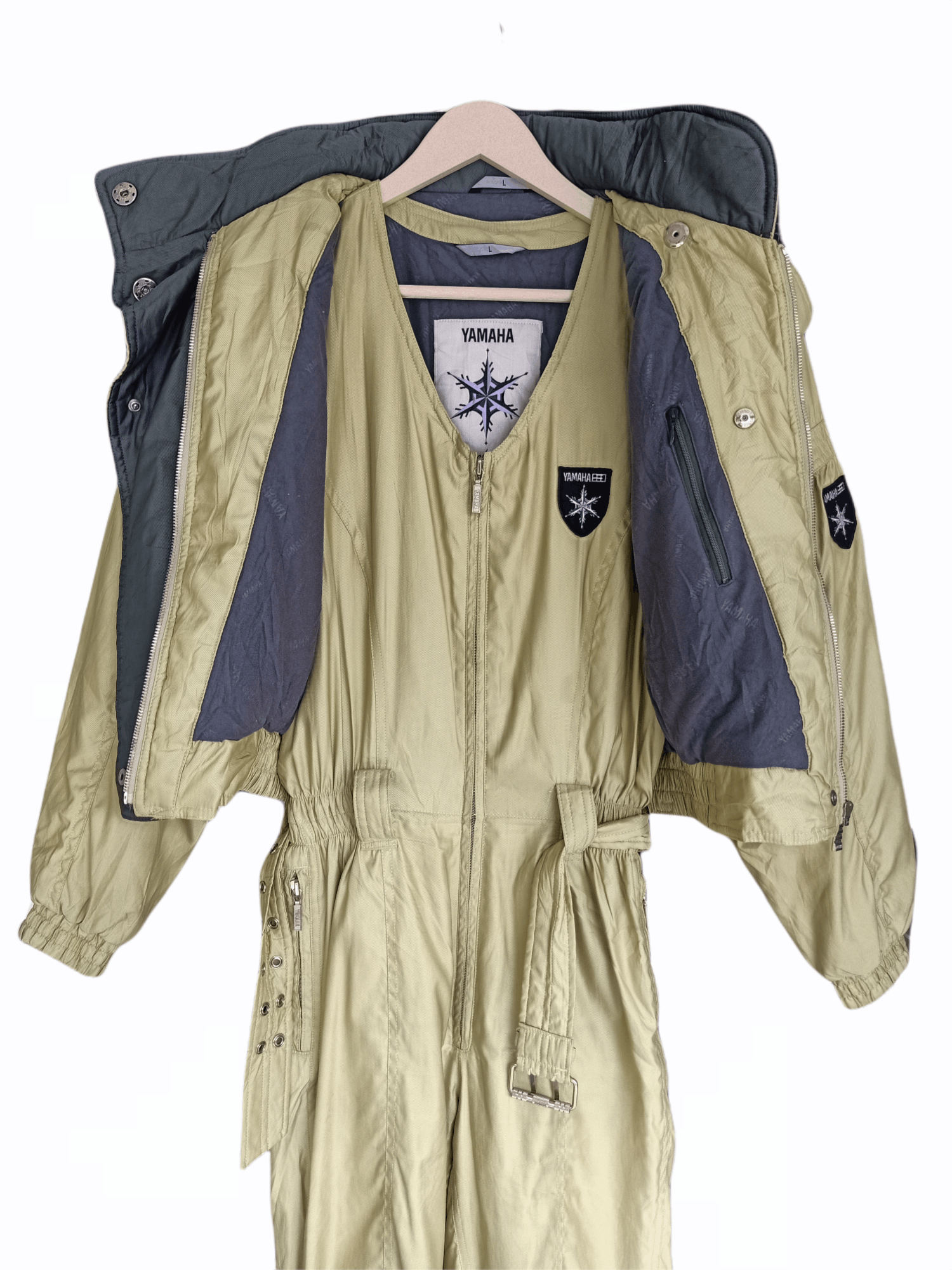 Vintage × Yamaha Vtg Yamaha Overall Parachute Ski Jacket Size US 30 / EU 46 - 3 Thumbnail