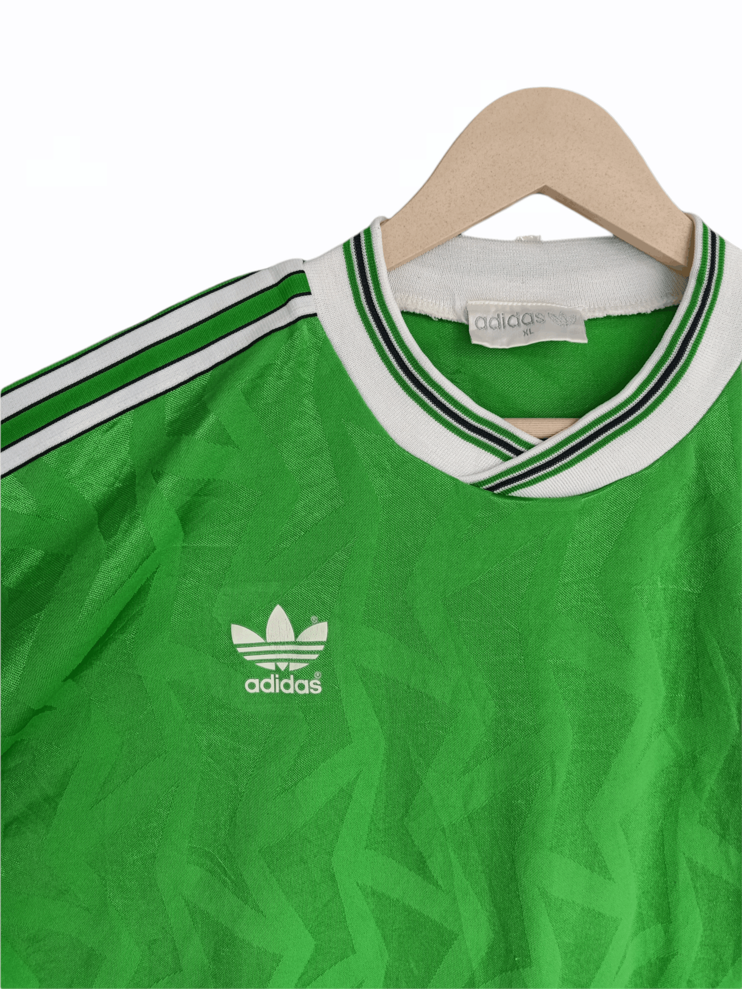 Adidas × Vintage Vintage Green Adidas Jersey Size US XL / EU 56 / 4 - 3 Thumbnail