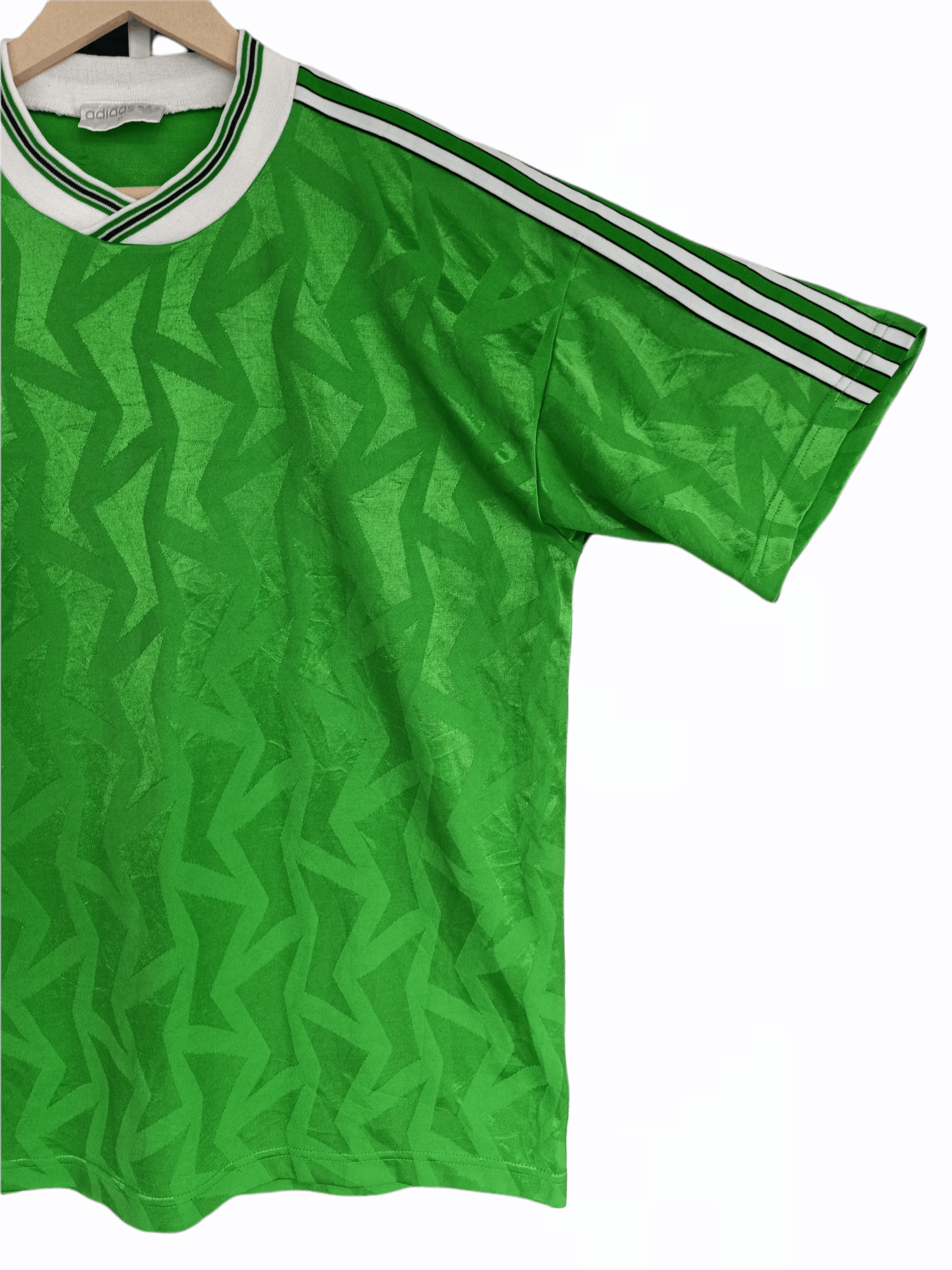 Adidas × Vintage Vintage Green Adidas Jersey Size US XL / EU 56 / 4 - 4 Thumbnail
