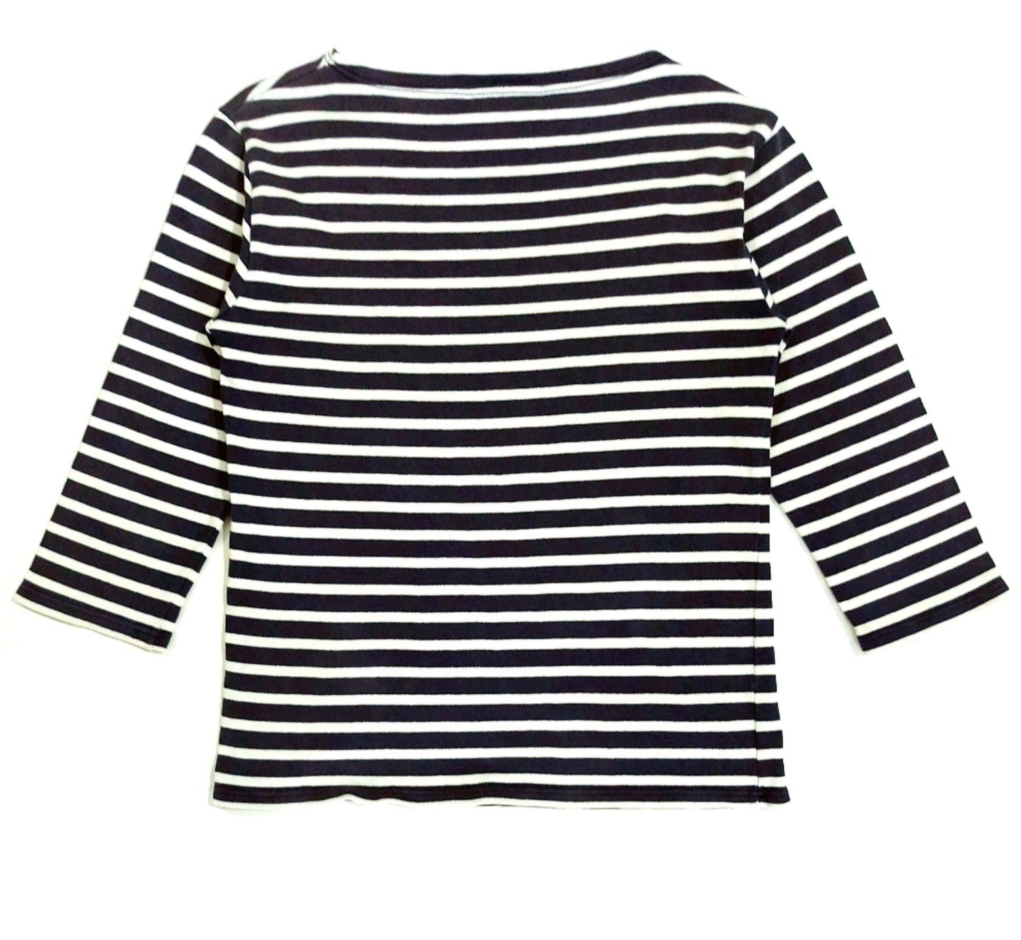 Designer × Saint James RARE! SAINT JAMES RETRO SAILOR STRIPED STYLE 3/4 SLEEVE TEE Size S / US 4 / IT 40 - 2 Thumbnail