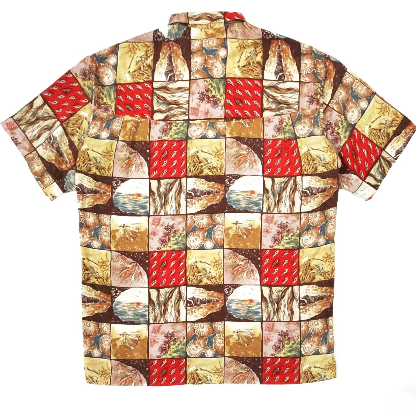 Designer × Guy Laroche × Vintage VERY RARE! VTG 80'S CHRISTIAN AUJARD PARIS HAWAII SHIRT Size US M / EU 48-50 / 2 - 2 Thumbnail