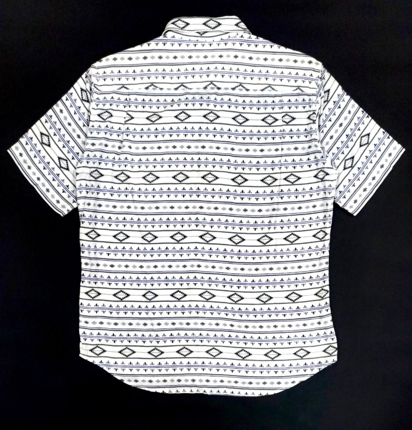 Designer × Global Work × Japanese Brand RARE! GLOBAL WORK NATIVE AZTEC TRIBAL NAVAJO SHIRT Size US M / EU 48-50 / 2 - 2 Thumbnail