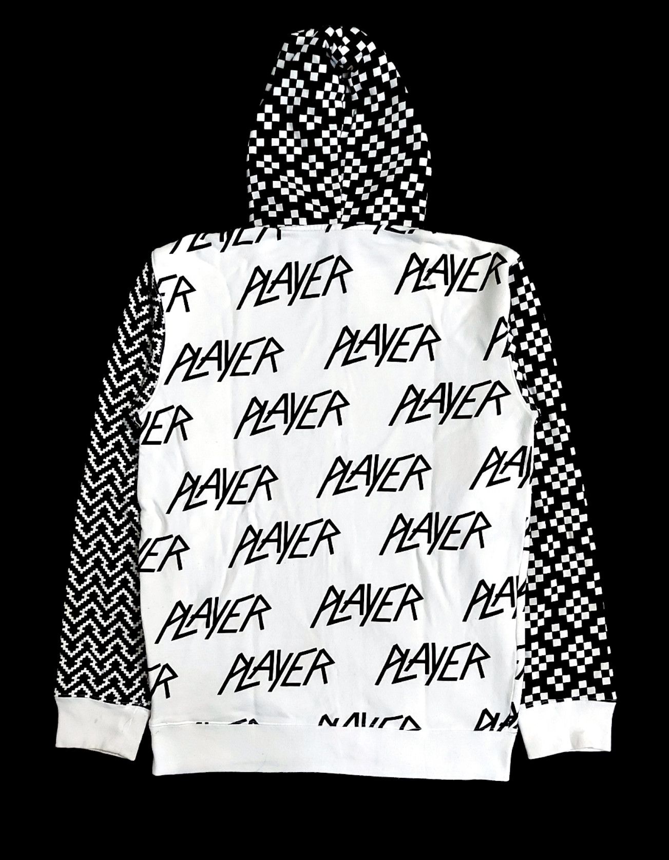 Beams Plus × Japanese Brand RARE! BEAMS "PLAYER" MONOGRAM ZIP UP HOODIE Size US M / EU 48-50 / 2 - 2 Thumbnail