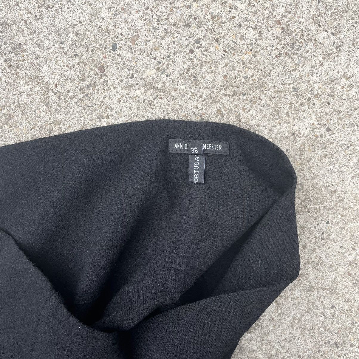 Ann Demeulemeester Wool Tight Skirt Size 26" / US 2 / IT 38 - 3 Thumbnail