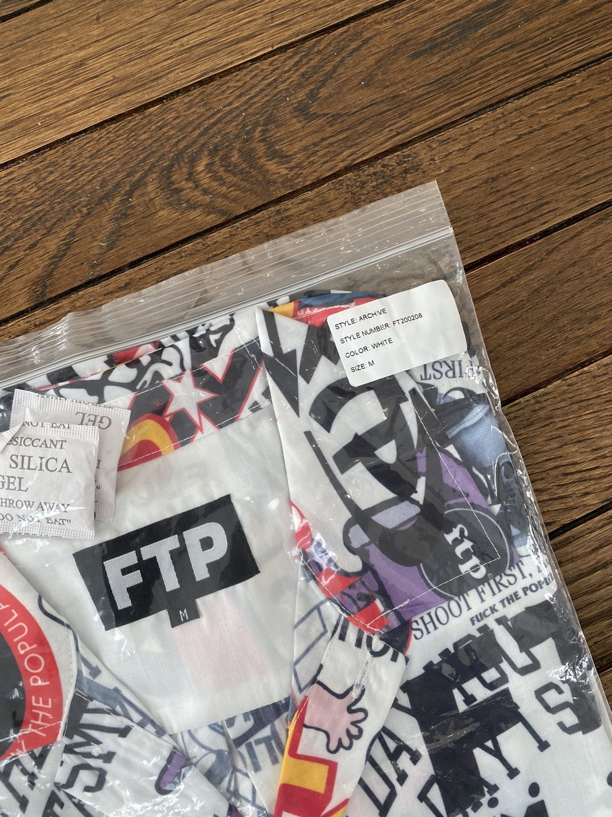 Fuck The Population Fuck The Population FTP White Archive Shirt Medium ❄️🥣🧊 M Size US M / EU 48-50 / 2 - 2 Thumbnail