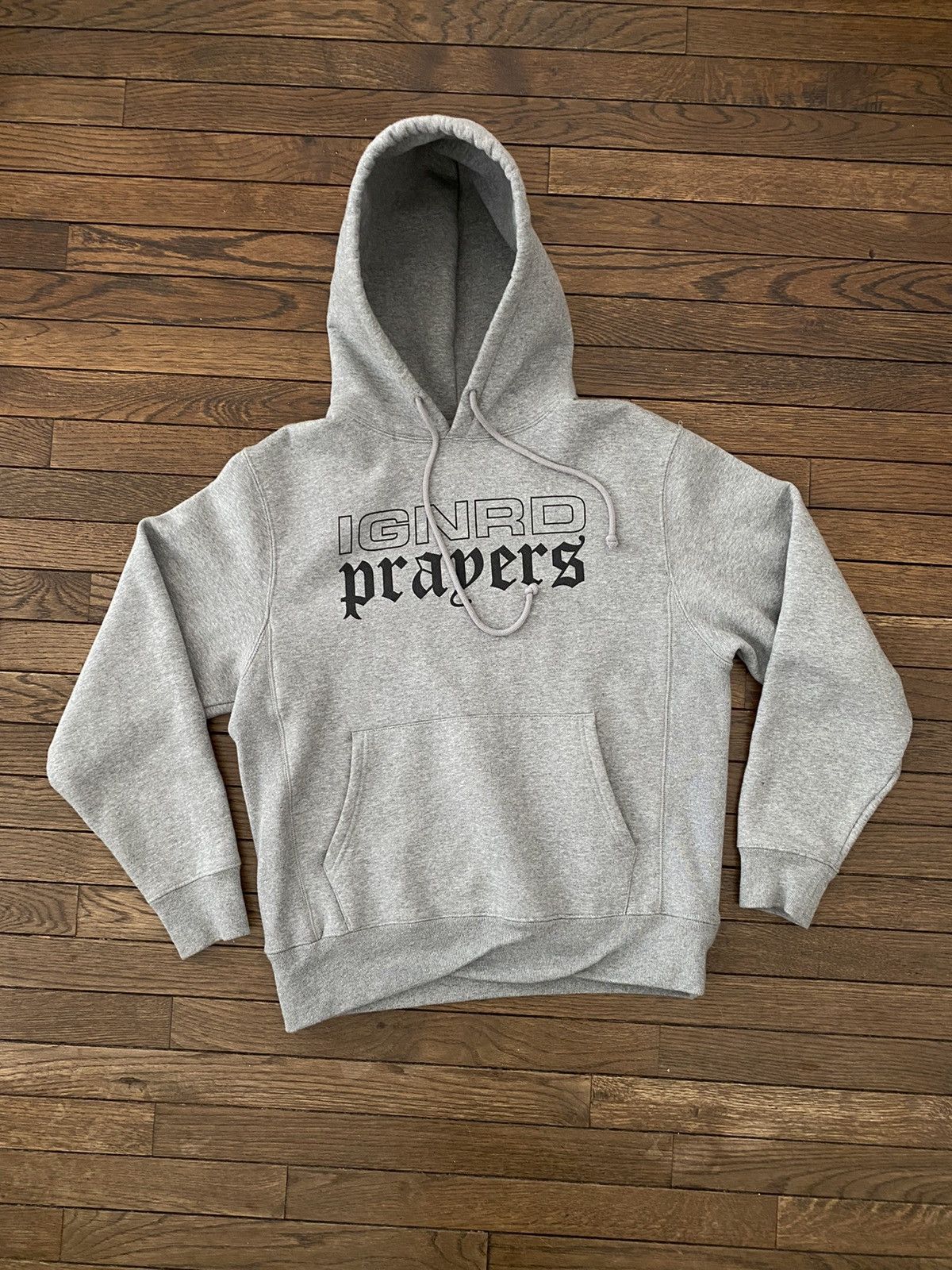 Ignored Prayers Ignored Prayers Praying Hands Logo Hoodie Grey Medium Size US M / EU 48-50 / 2 - 3 Thumbnail