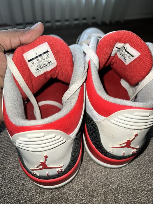 nike jordan 3 retro fire red