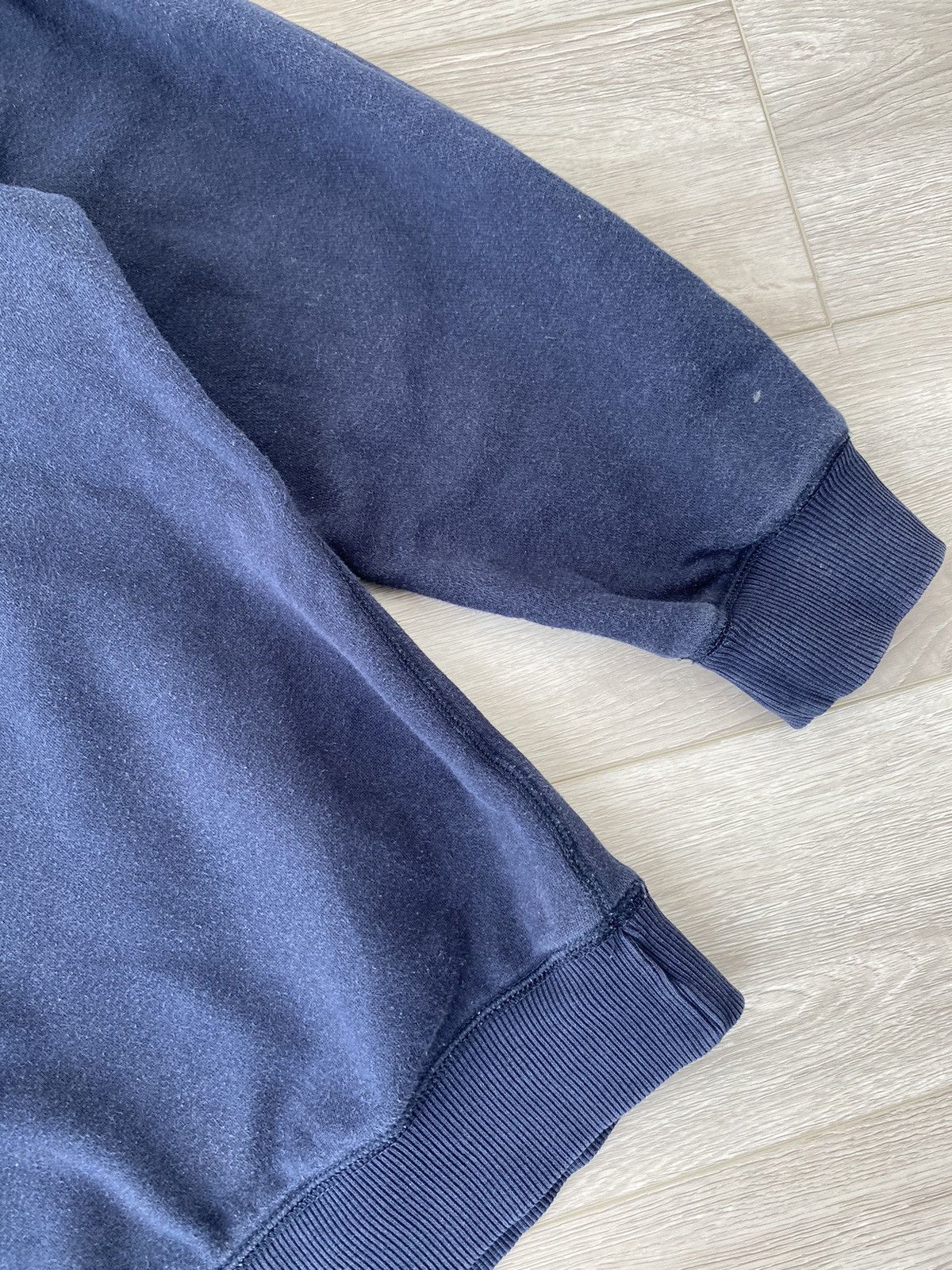 Nike × Vintage Vtg Vintage Nike Sweatshirt 90s Blue Sz Large Crewneck Boxy Size US XL / EU 56 / 4 - 4 Thumbnail