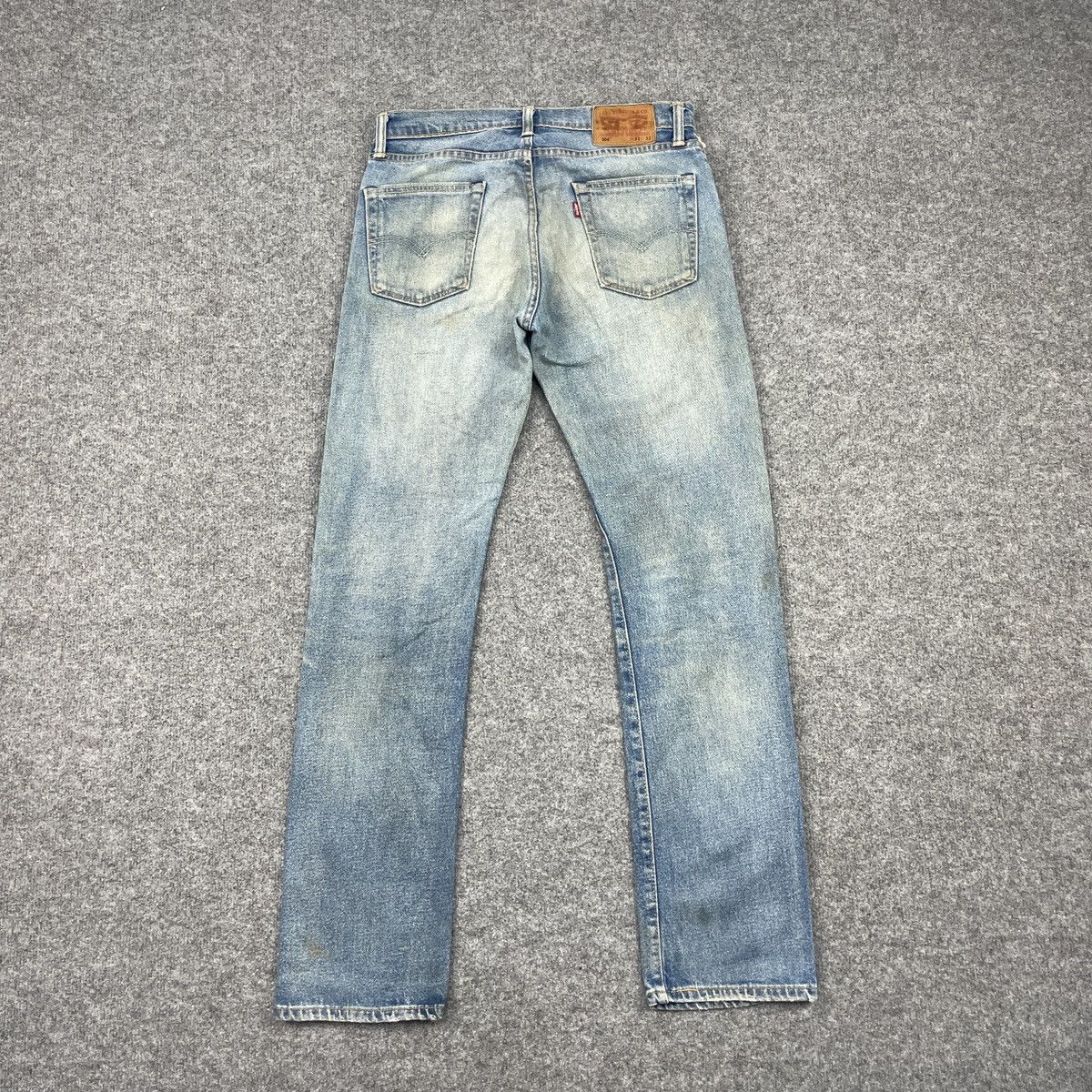 Levi's × Vintage Vintage Distressed Levi's 504 Faded Blue Jeans wc-227 Size US 32 / EU 48 - 2 Thumbnail