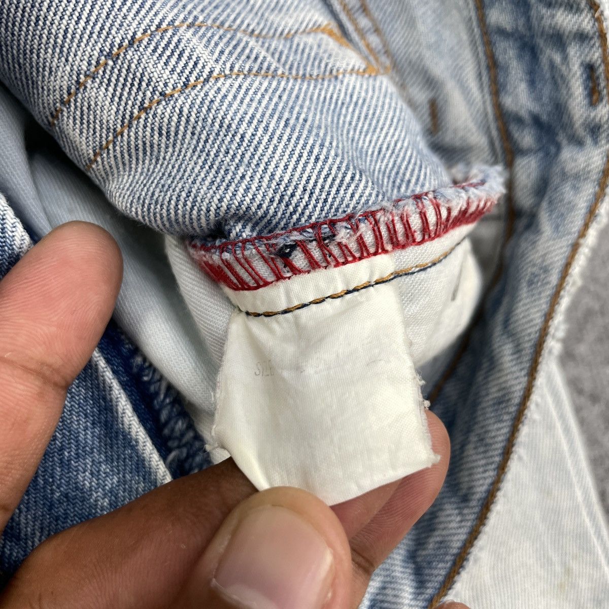 Levi's × Vintage Vintage Distressed Levi's 217 Light Blue Washw wc-228 Size 25" / US 0 / IT 36 - 12 Thumbnail