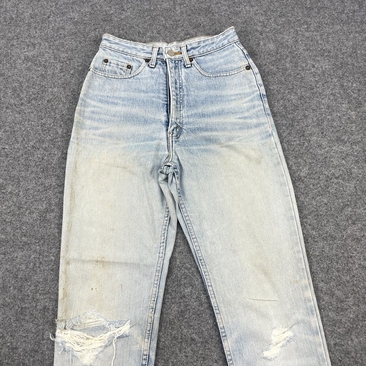 Levi's × Vintage Vintage Distressed Levi's 217 Light Blue Washw wc-228 Size 25" / US 0 / IT 36 - 3 Thumbnail