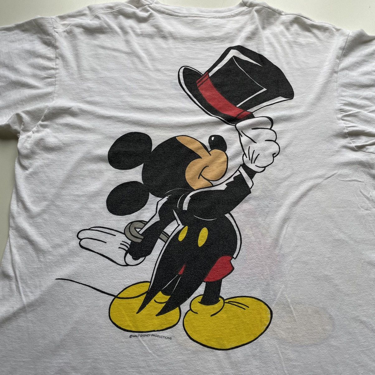 Disney × Mickey Mouse × Vintage Vintage 90s Mickey Mouse Magician Disney Graphic T Shirt XL Size US XL / EU 56 / 4 - 4 Thumbnail
